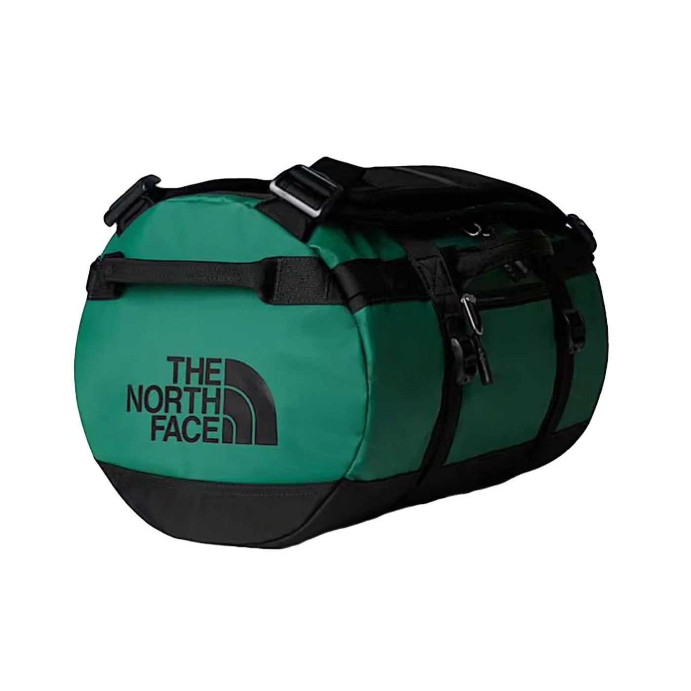 Base Camp Duffel XS Evergreen/TNF Black - Borsone da Viaggio Verde ACCESSORI THE NORTH FACE