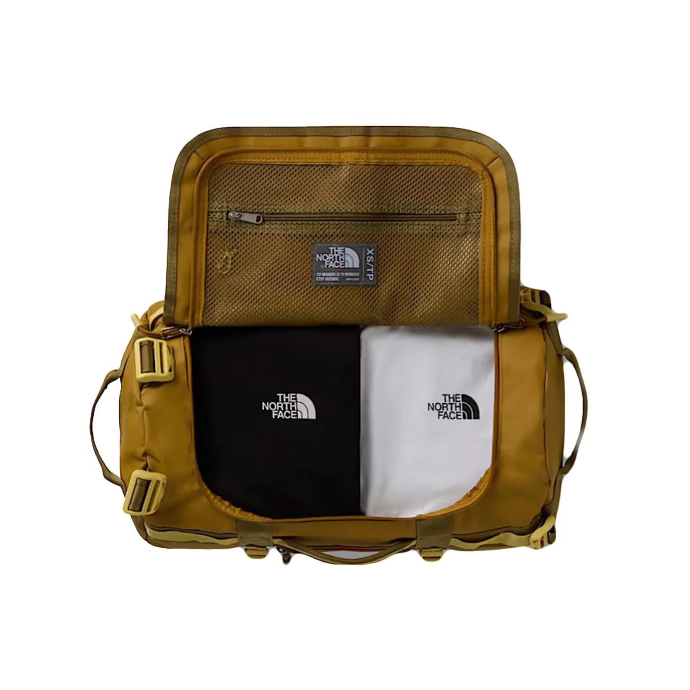 Base Camp Duffel XS Golden Tan / Cedar - Borsa da Viaggio Marrone  ACCESSORI THE NORTH FACE - Image 2
