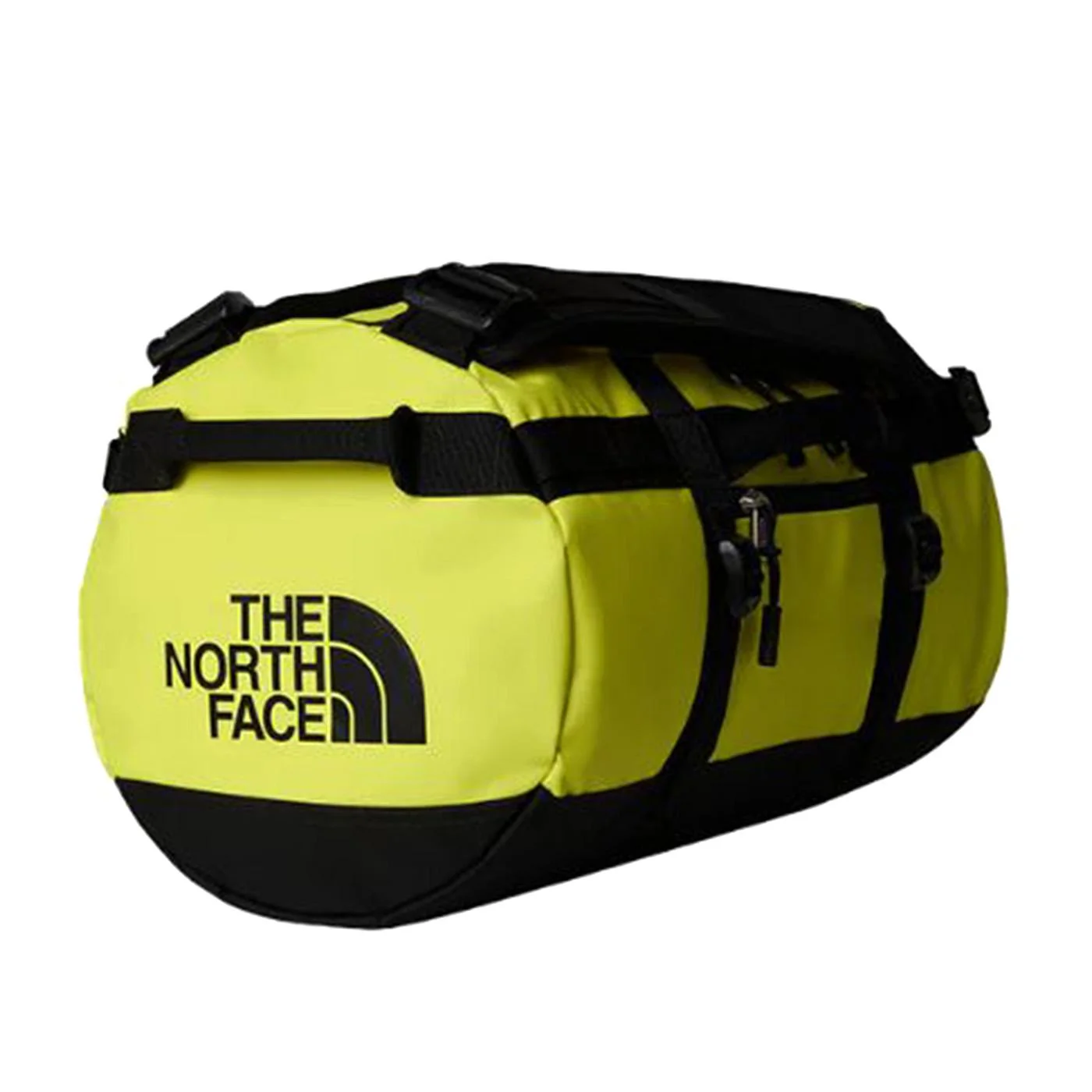 Base Camp Duffel - XS - Sulphur Spring Green / TNF Black - Borsone da Viaggio Giallo  ACCESSORI THE NORTH FACE