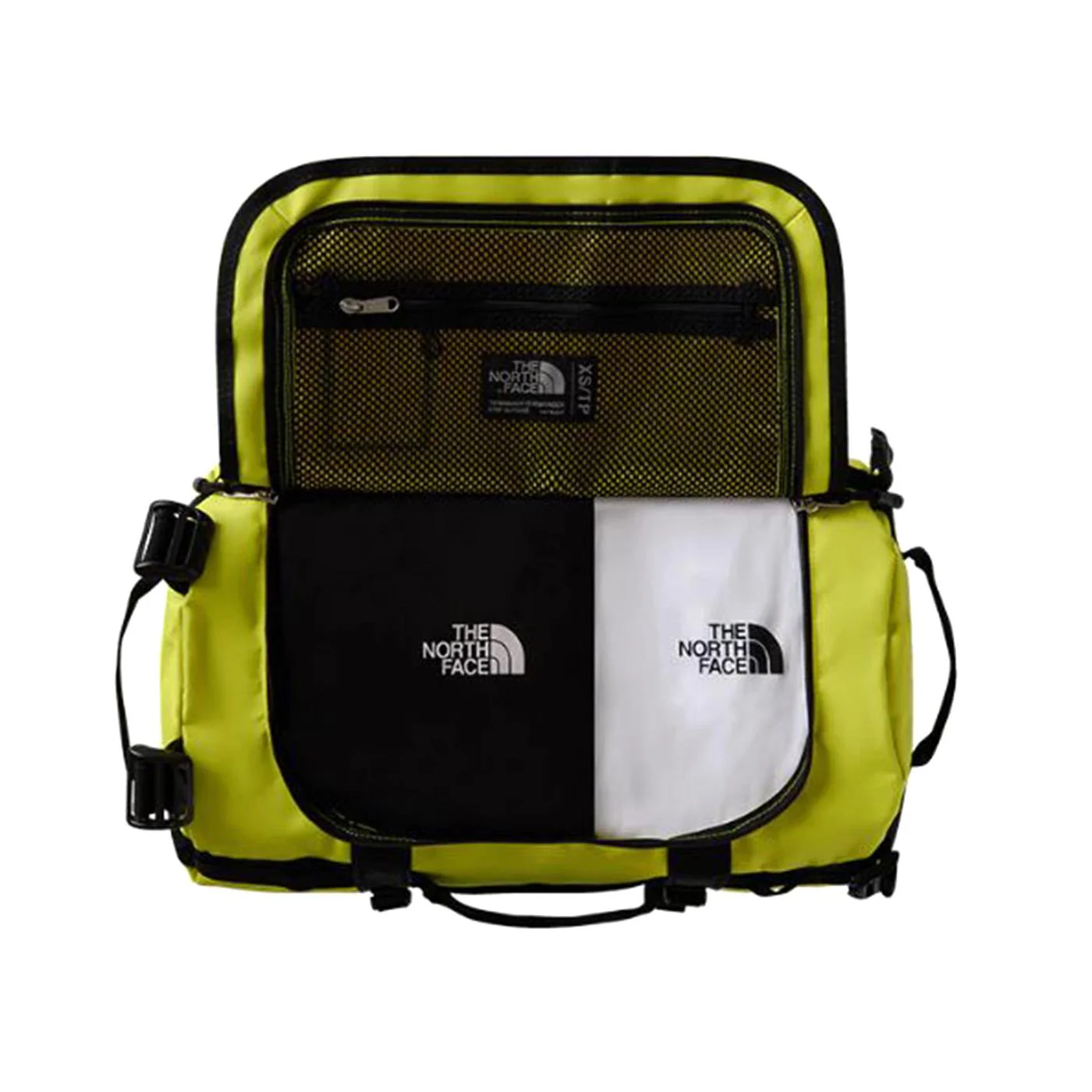 Base Camp Duffel - XS - Sulphur Spring Green / TNF Black - Borsone da Viaggio Giallo  ACCESSORI THE NORTH FACE - Image 2