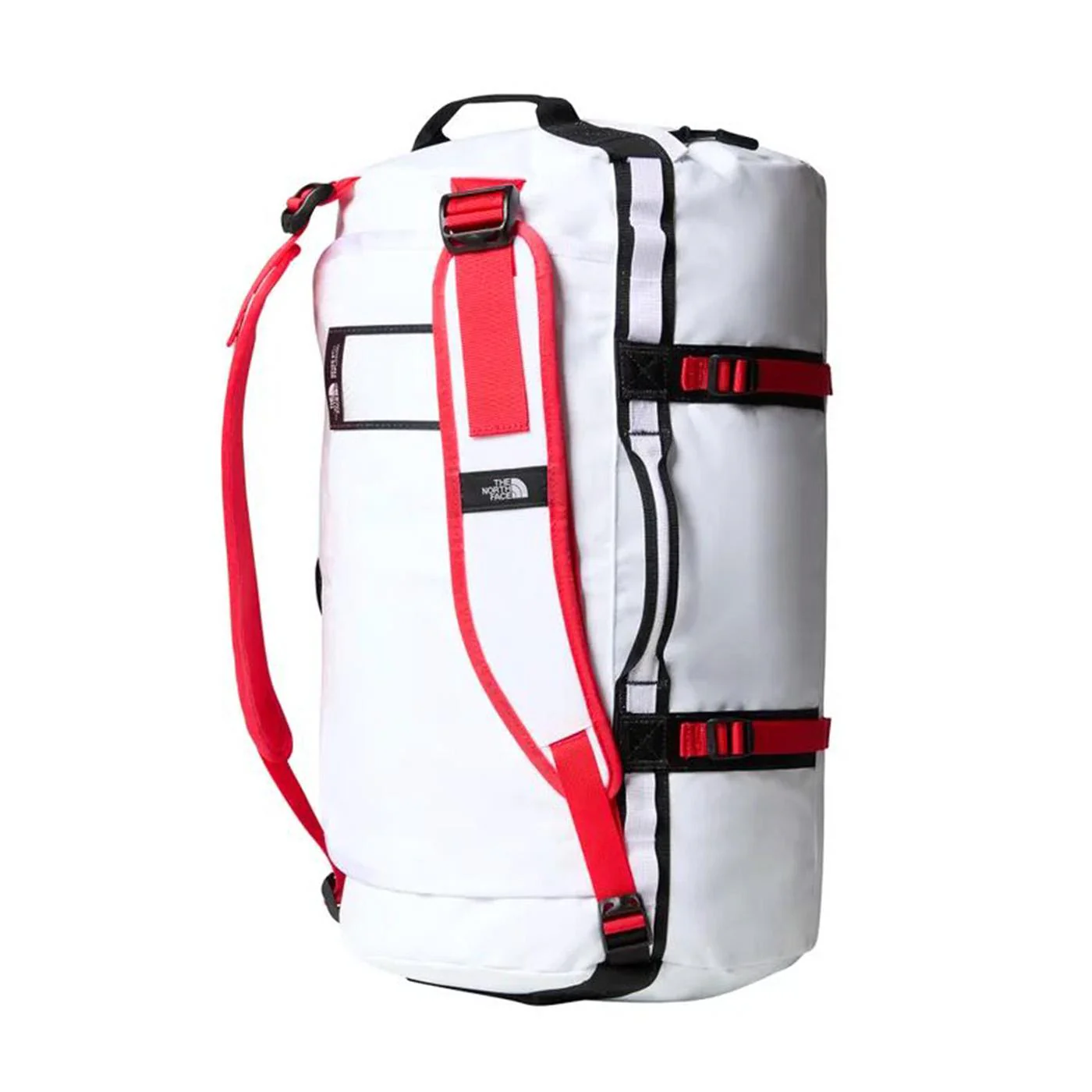 Base Camp Duffell - S - White / Black / Elevation Red - Borsone da Viaggio Bianco ACCESSORI THE NORTH FACE - Image 2