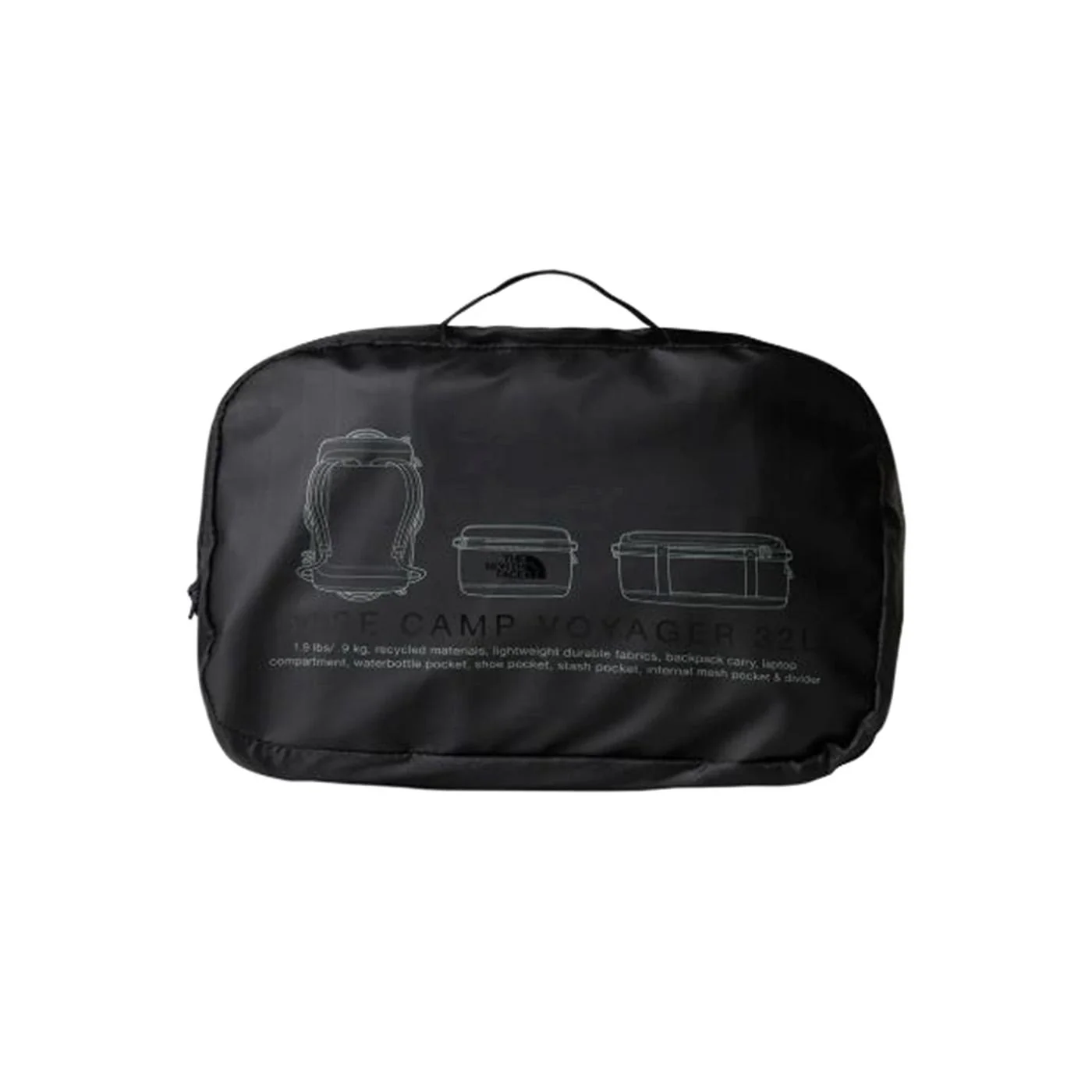 Base Camp Voyager Duffel 32l - Borsa da Viaggio Nera ACCESSORI THE NORTH FACE - Image 4
