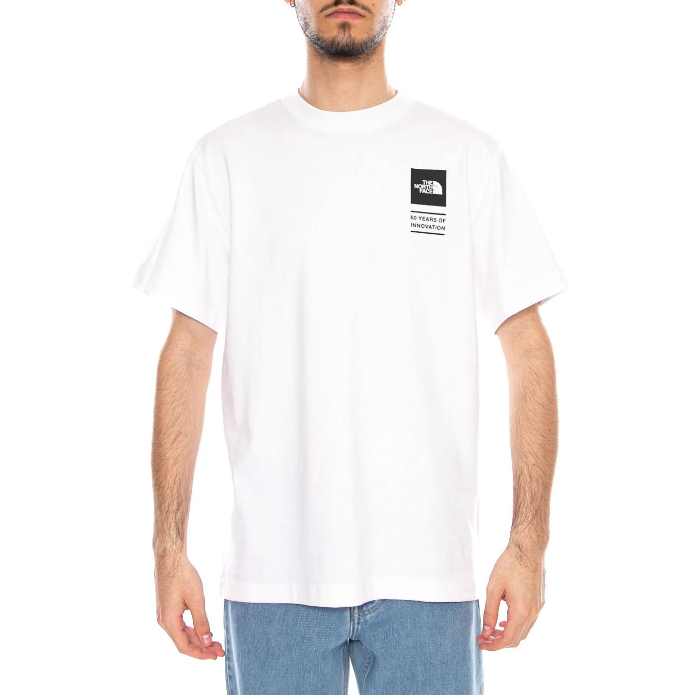 M BCD CEL RX SS Tee TNF White - Maglietta Girocollo Uomo Bianca Uomo THE NORTH FACE - Image 2