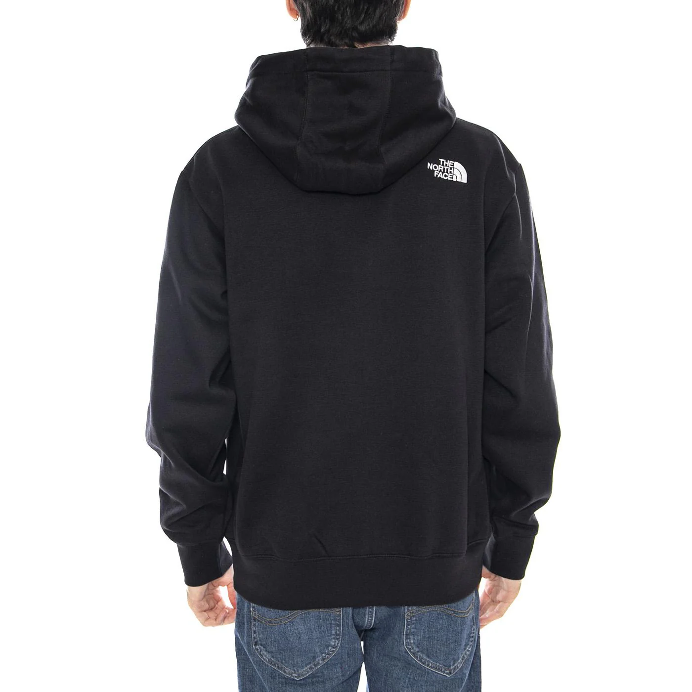 M Essential Relaxed Hoodie Black - Felpa con Cappuccio Uomo Nera Uomo THE NORTH FACE - Image 3