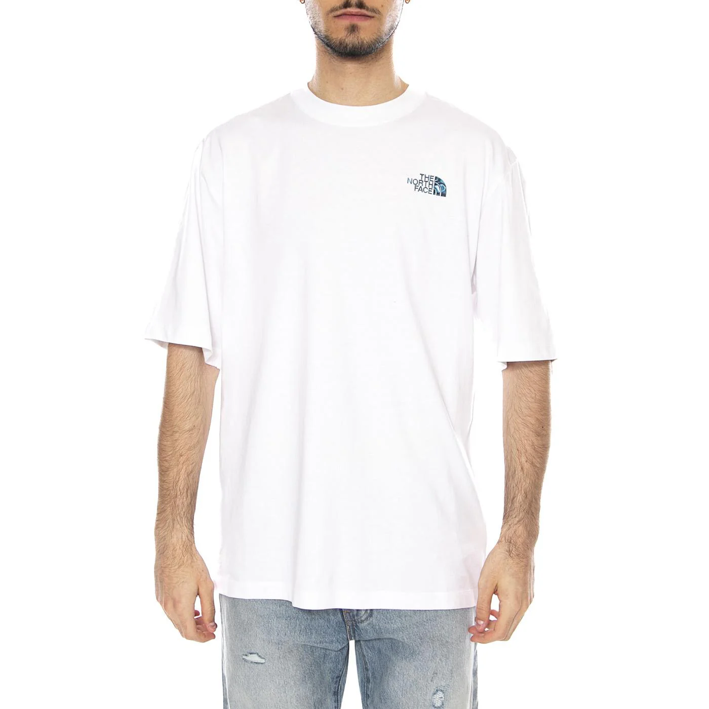M LQD BOX NSE OS SS TEE - Maglietta Girocollo Uomo Bianca  Uomo THE NORTH FACE - Image 2