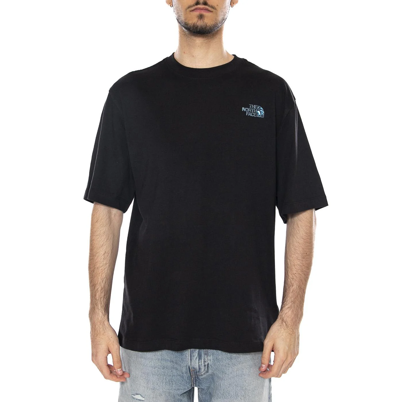 M LQD BOX NSE OS SS TEE - Maglietta Girocollo Uomo Nera  Uomo THE NORTH FACE - Image 2