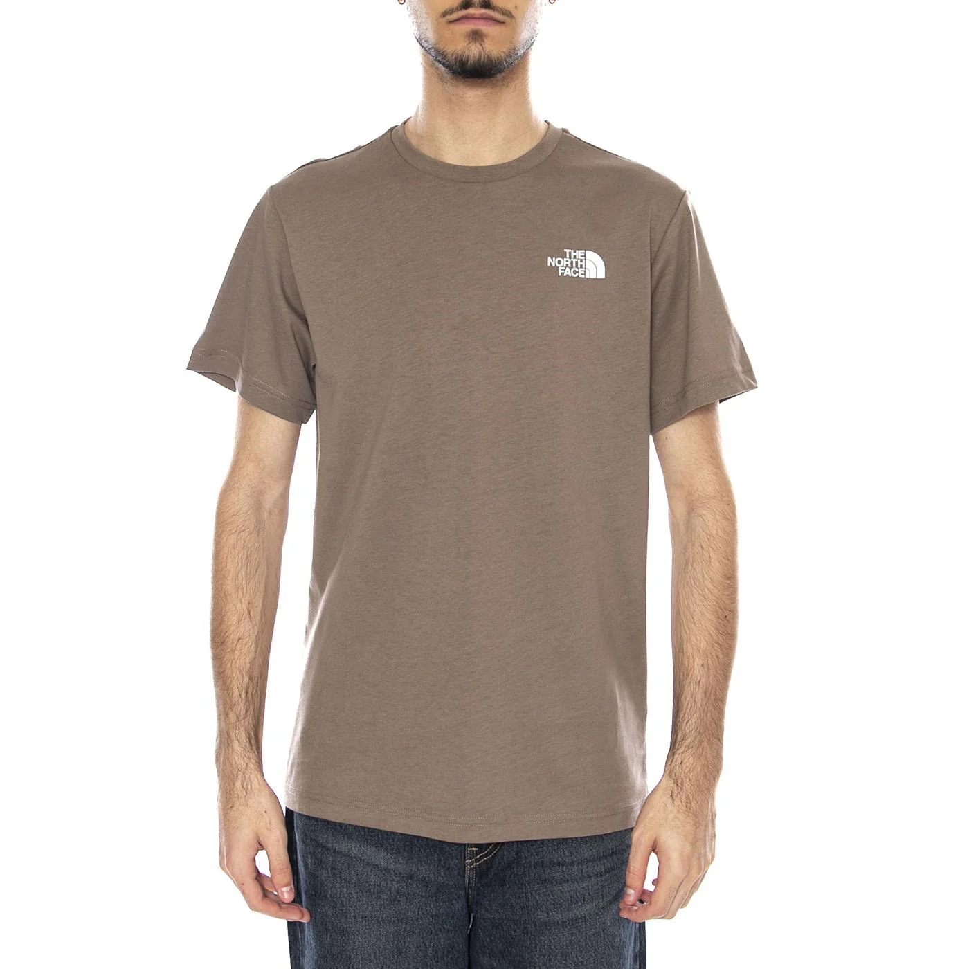 M SS Box NSE -- Maglietta Uomo Marrone  Uomo THE NORTH FACE - Image 2