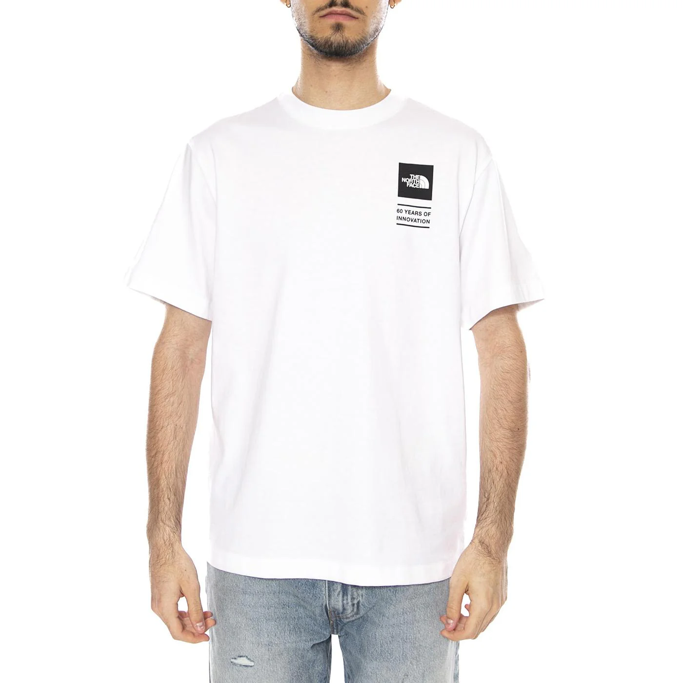 M TNF CEL RX SS TEE - Maglietta Girocollo Uomo Bianca Uomo THE NORTH FACE - Image 2