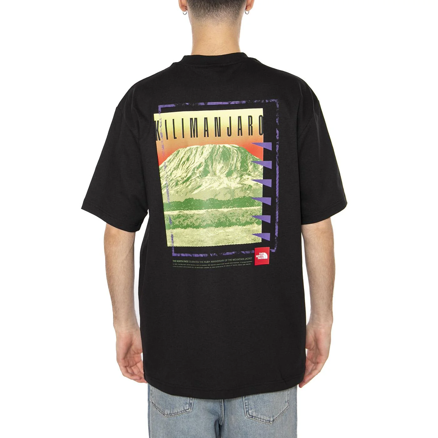 Unisex Axys Oversized S/S Tee - Maglietta Girocollo Uomo Nera Uomo THE NORTH FACE - Image 3