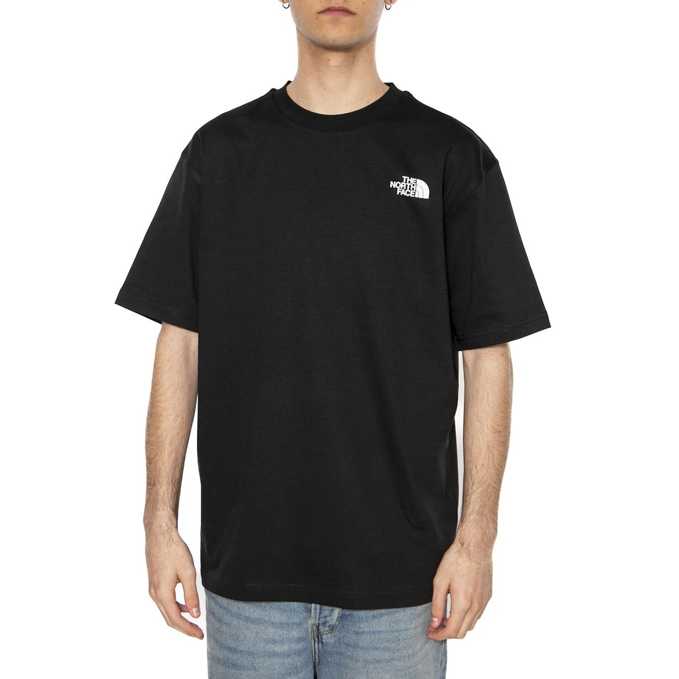 Unisex SS Nse Oversized Tee - Maglietta Girocollo Uomo Nera Uomo THE NORTH FACE - Image 2