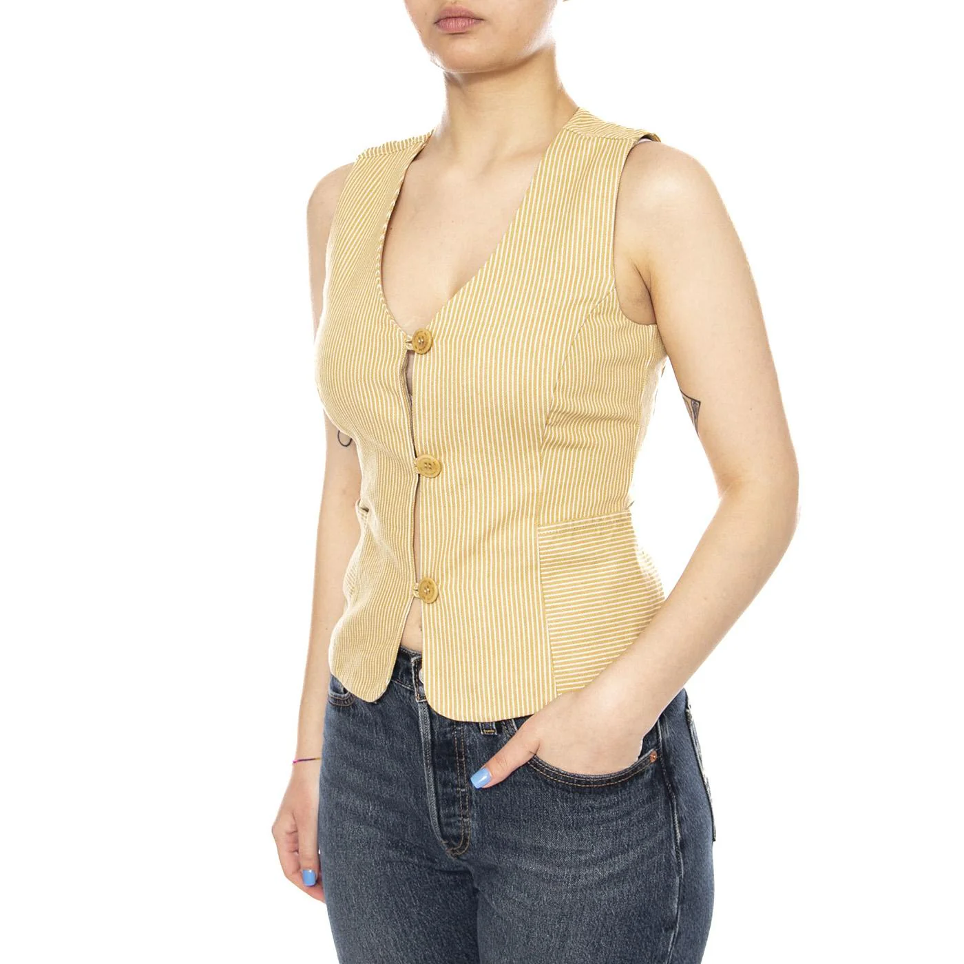 NOGAL STRIPES ALISA  - Top Donna  Donna THINKING MU