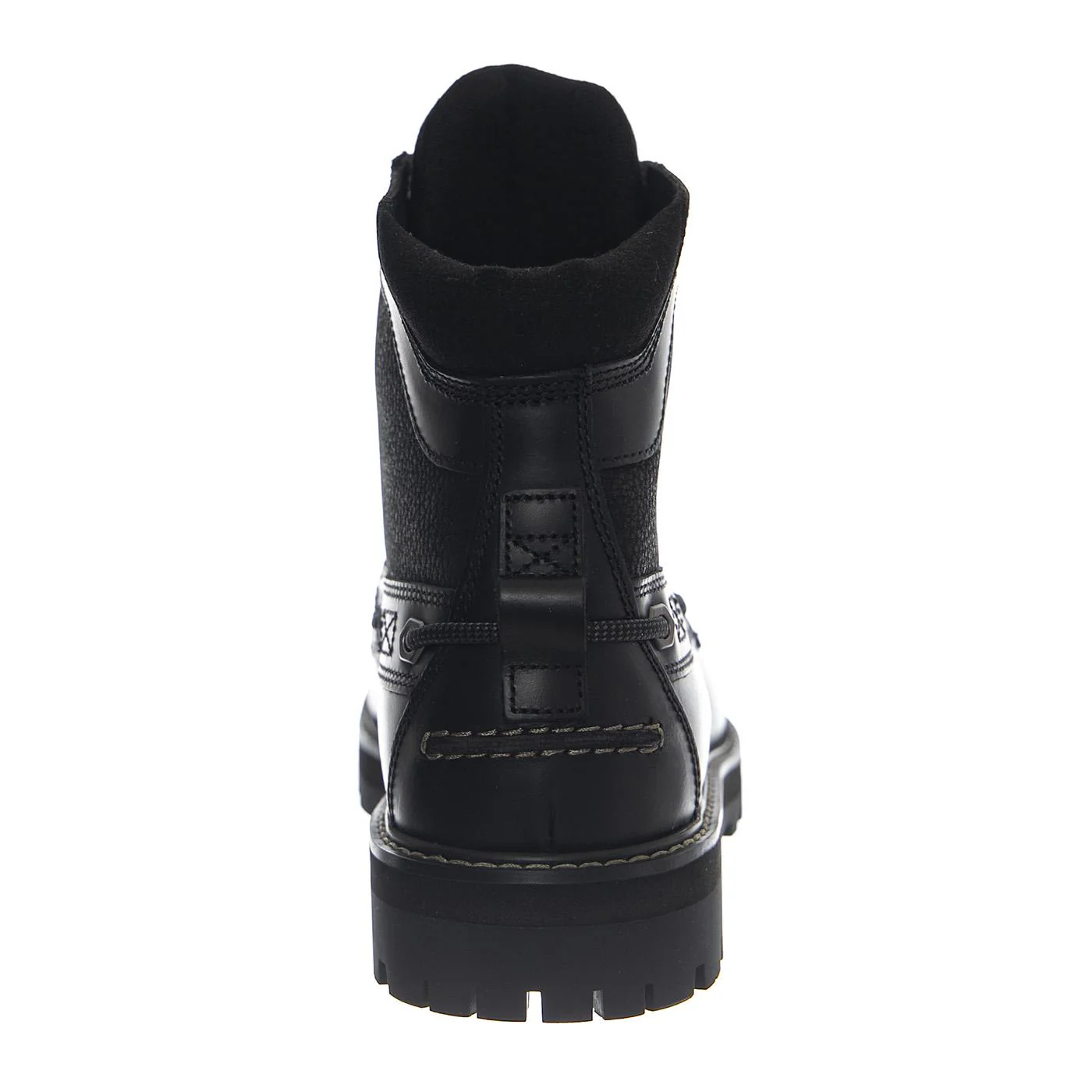 Britton Road Mid Lace Up -- Stivali Uomo Nero Pelle Full Grain  Uomo TIMBERLAND - Image 4