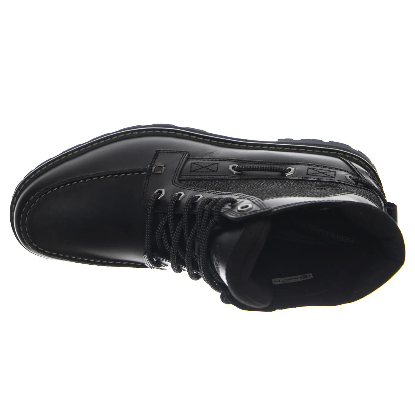 Britton Road Mid Lace Up -- Stivali Uomo Nero Pelle Full Grain  Uomo TIMBERLAND - Image 6