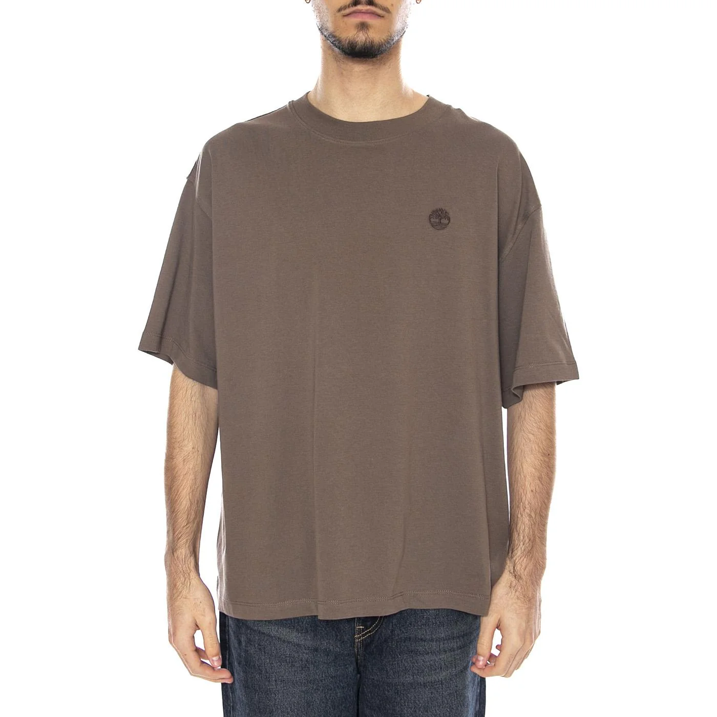 Dunstan River Short Sleeve Tee -- Maglietta Uomo Chocolate Chip Marrone  Uomo TIMBERLAND - Image 2
