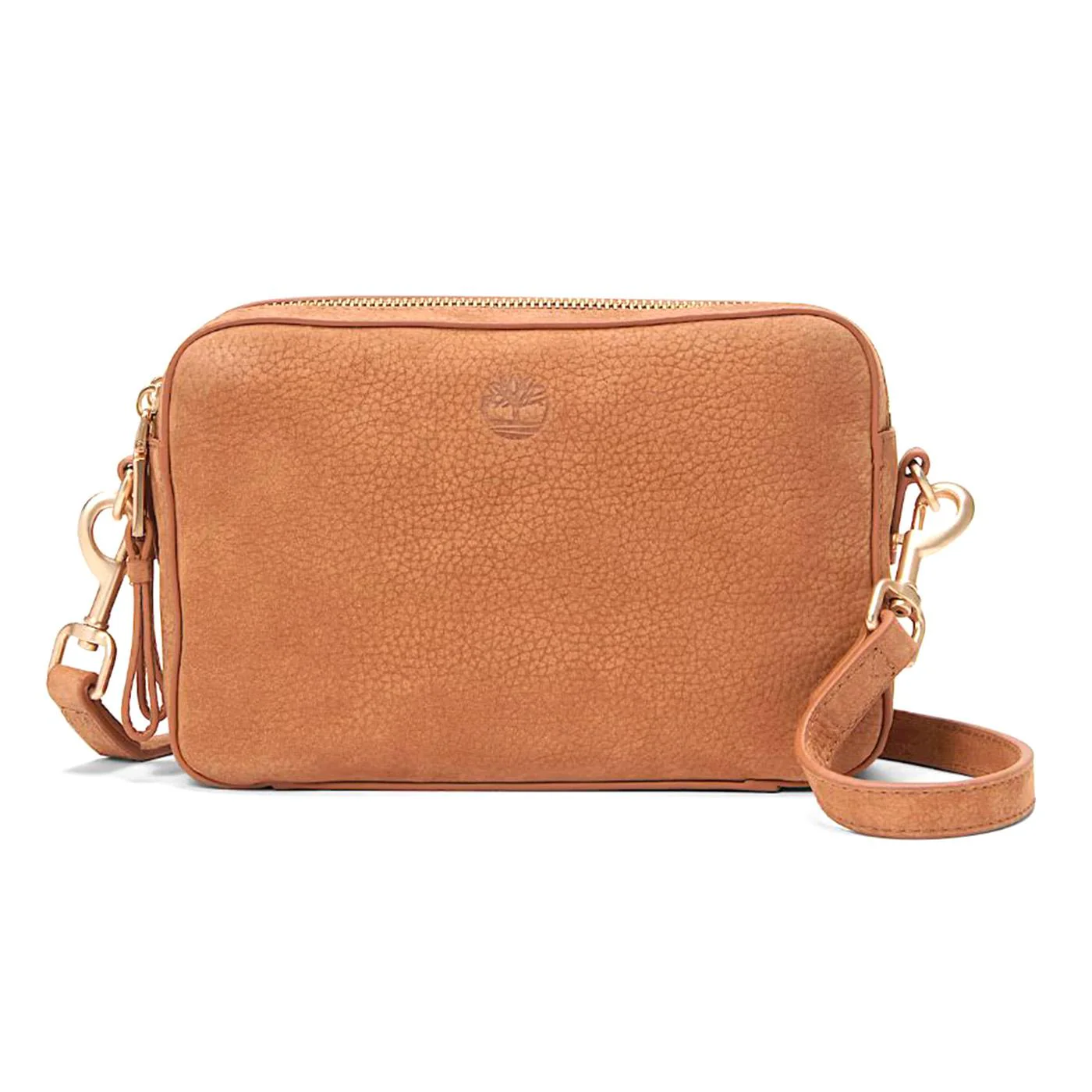 Soft Leather Camera Bag Brown - Borsa a Tracolla in Pelle Marrone  Donna TIMBERLAND