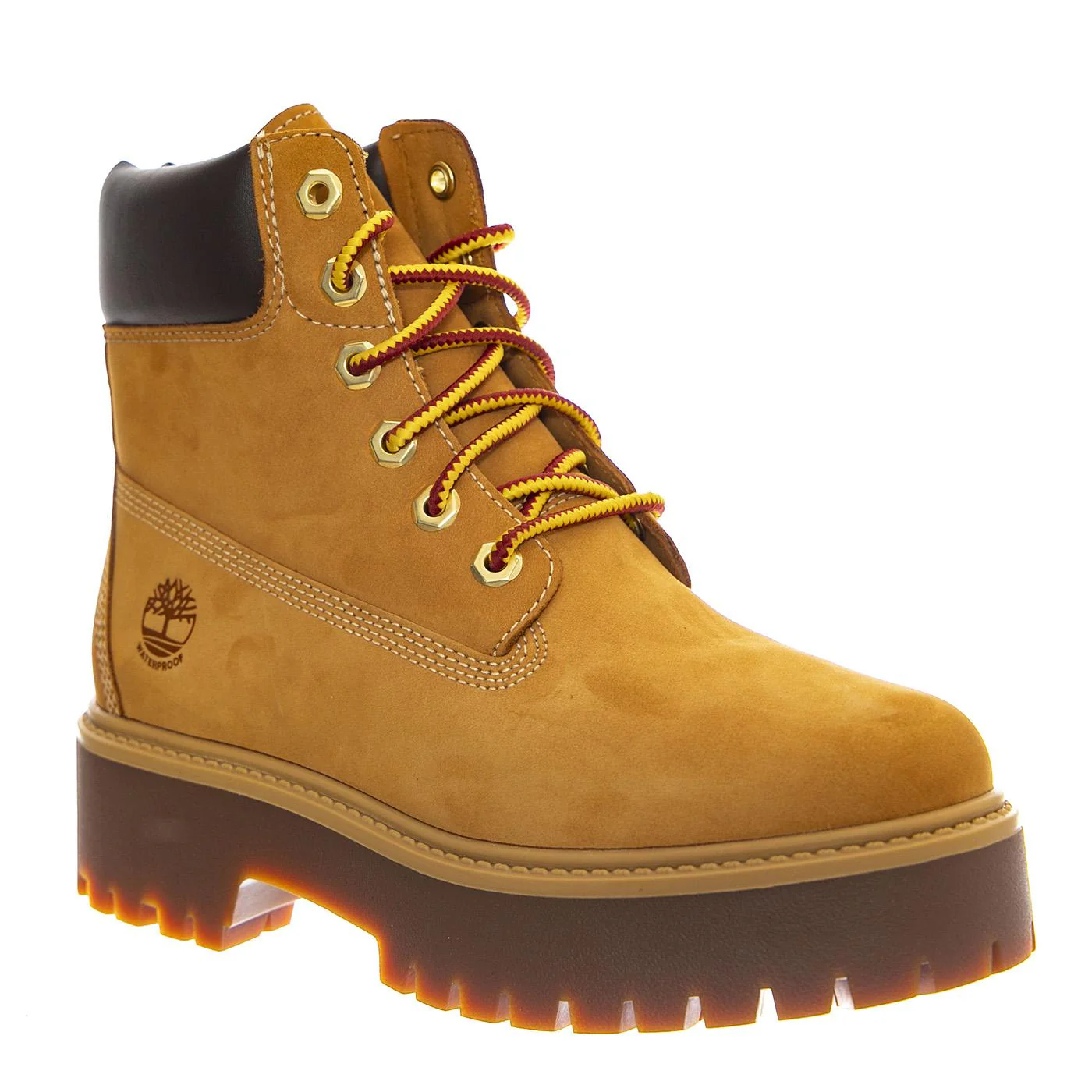 Stone Street 6 Inch Lace Up Waterproof Boot Wheat - Scarpe Profilo Alto Donna Marroni Donna TIMBERLAND - Image 2