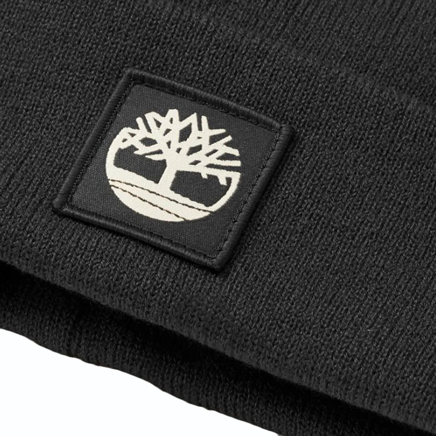 Tonal Patch Beanie -- Berretto Uomo/Donna Nero ACCESSORI TIMBERLAND - Image 2