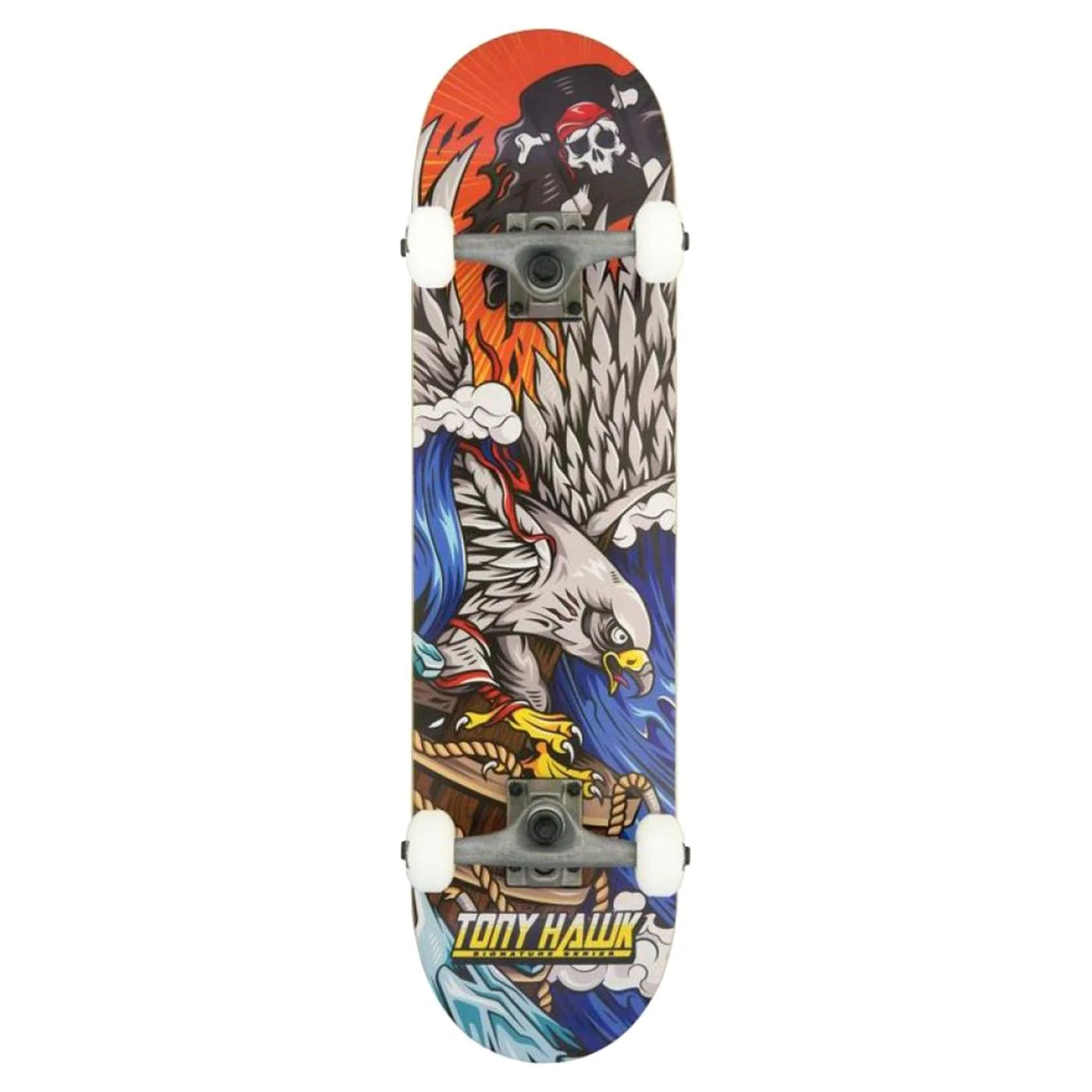 CAPTAIN MINI MULTI - Tavola da Skate Multicolore 7.38 x 29 SKATE TONY HAWK SIGNATURE SERIES