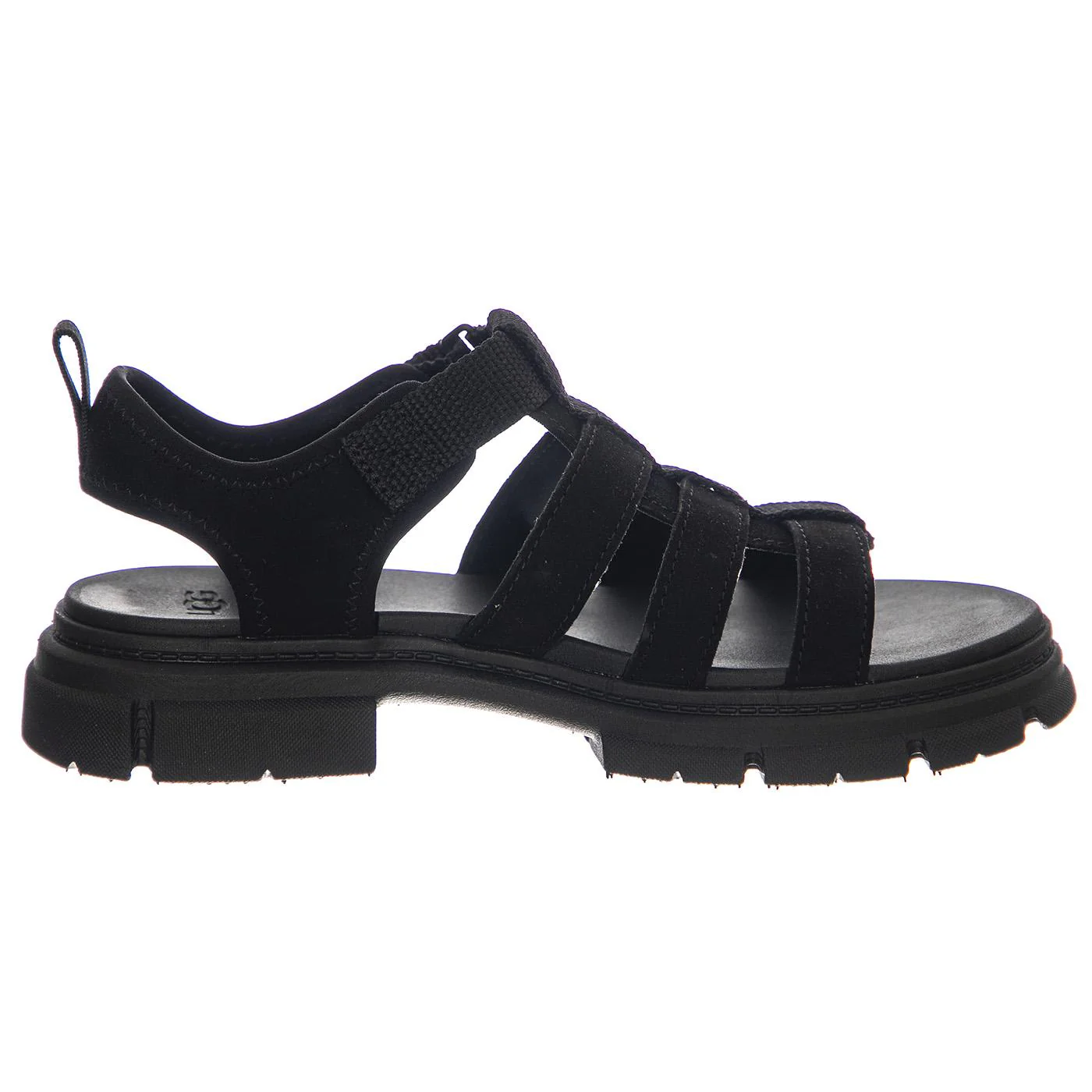 Ashton Multistrap Black K - Sandali Bambino Neri  Bambino UGG - Image 2