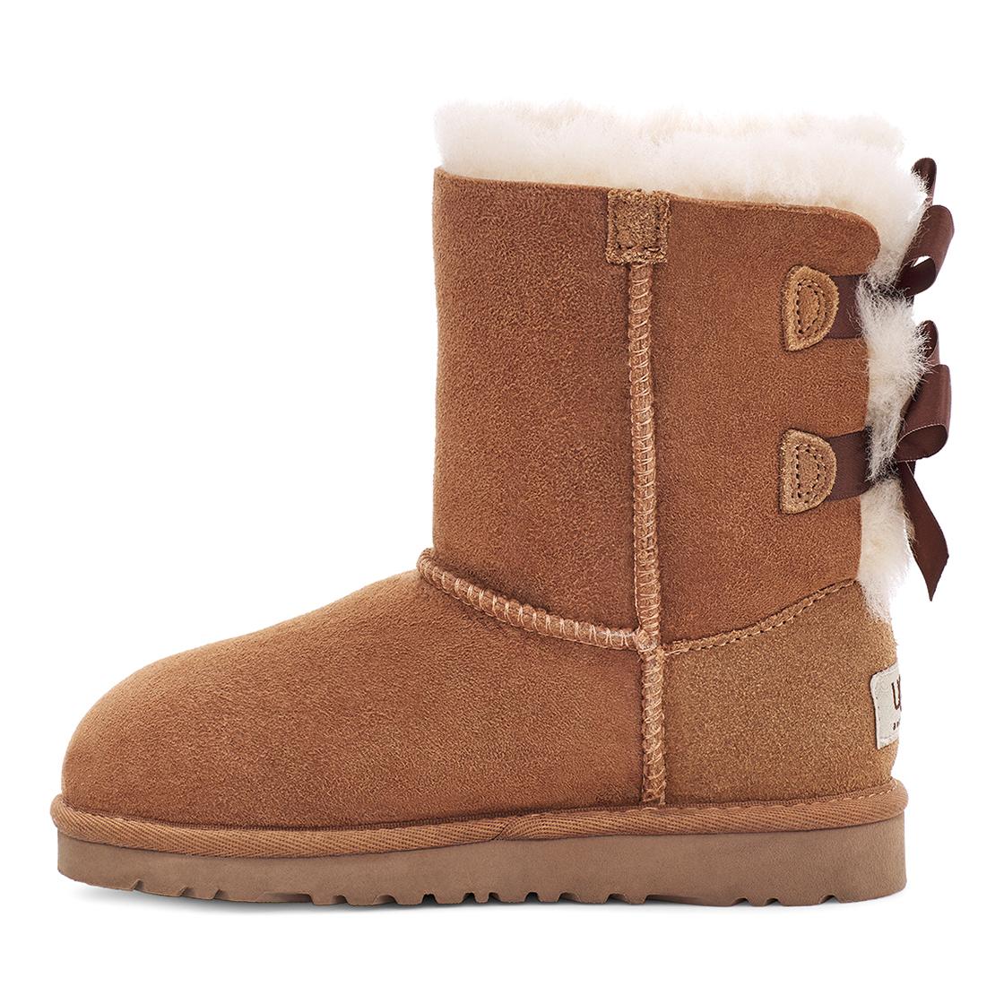 Bailey Bow II Chestnut - Stivaletti Bambino / Bambina Marroni  Bambino UGG - Image 4