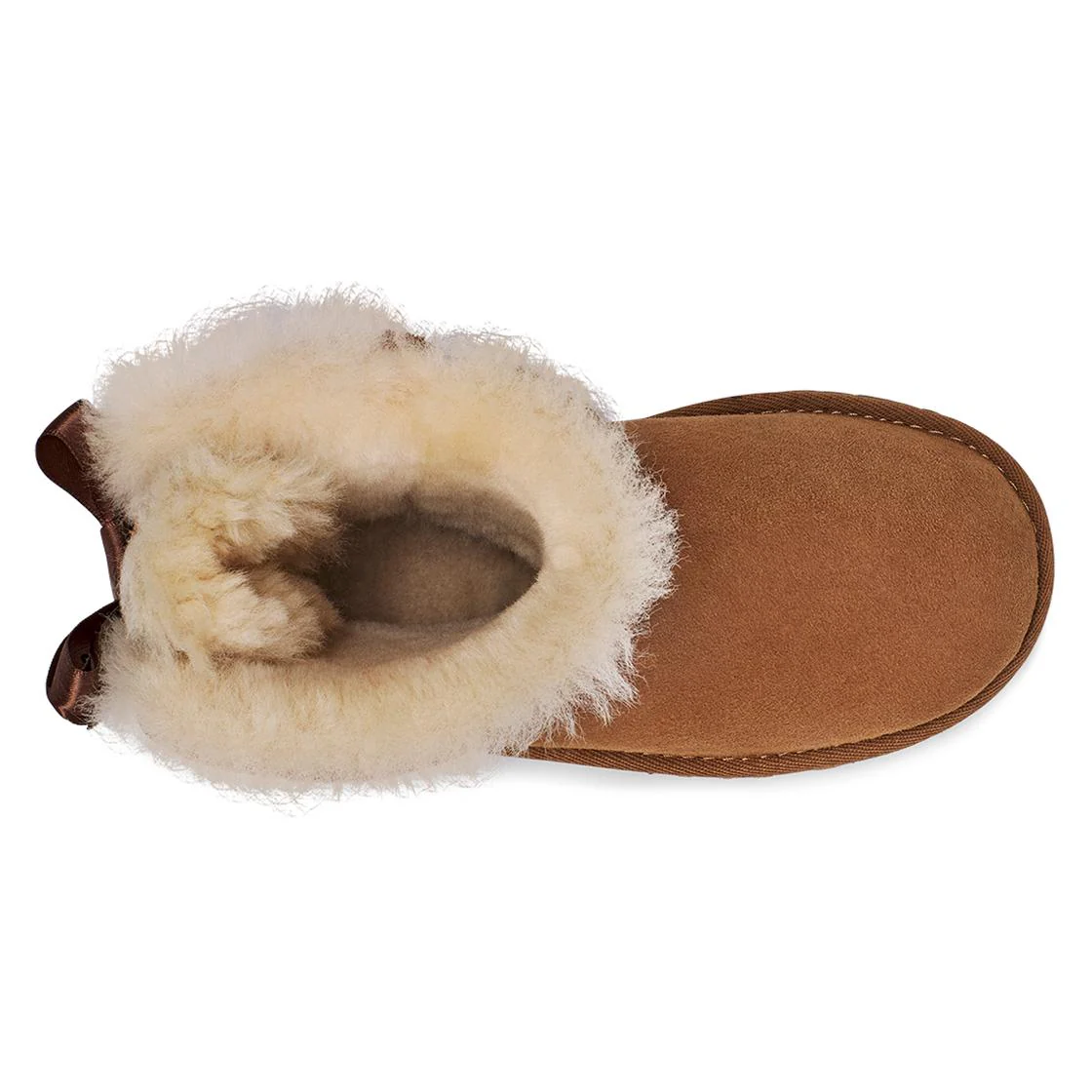 Bailey Bow II Chestnut - Stivaletti Bambino / Bambina Marroni  Bambino UGG - Image 5