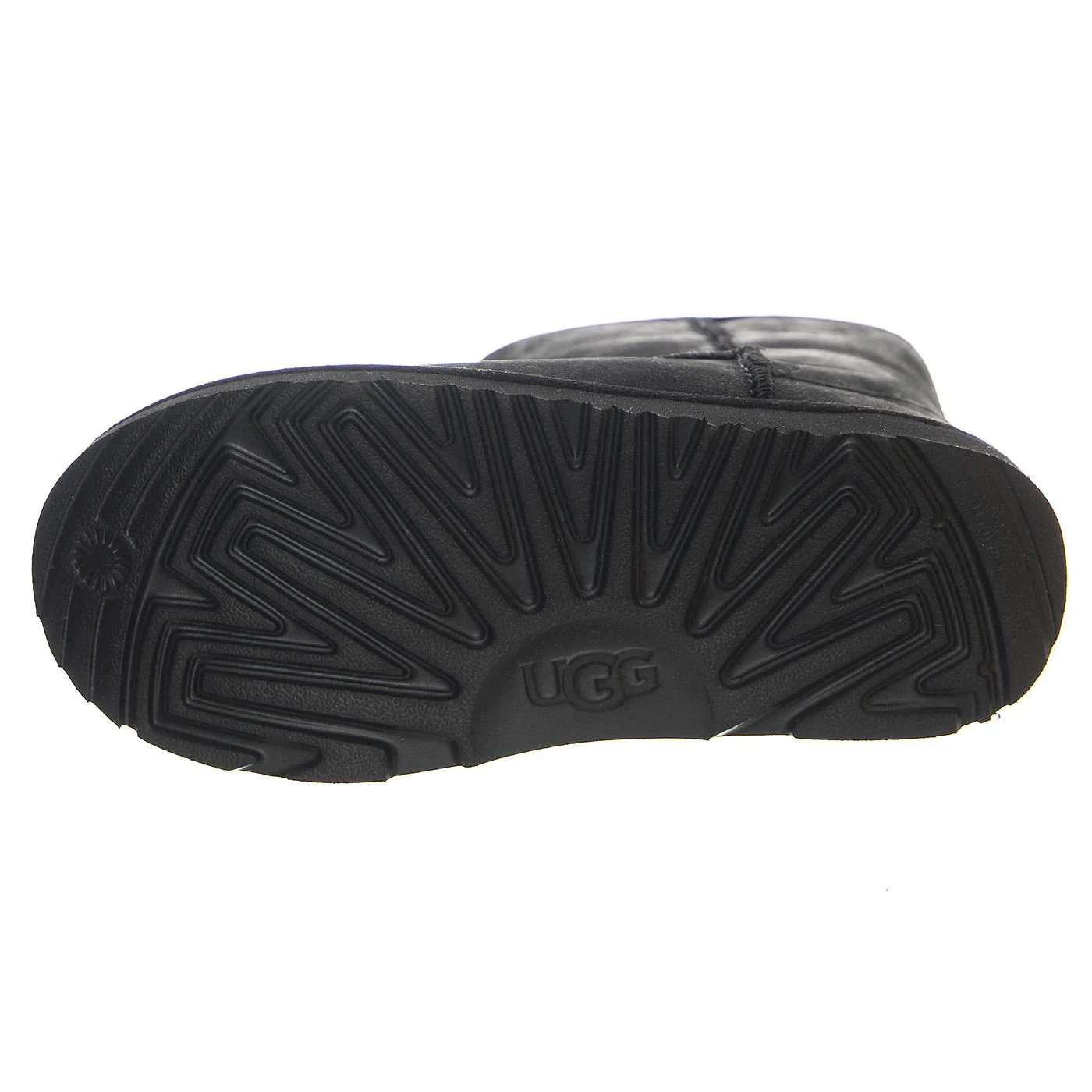 Classic Weather Short II Black K - Stivaletti Bambino Neri  Bambino UGG - Image 5