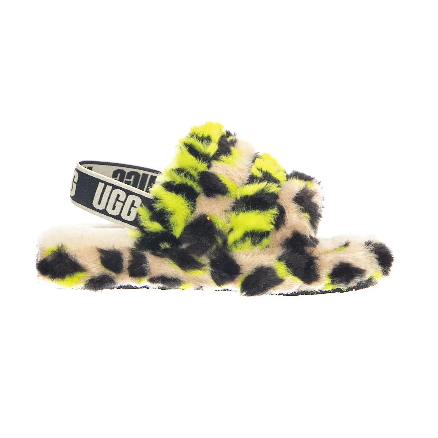 Fluff Yeah Animalia Key Lime K - Sandaletti Bambini Multicolore Bambino UGG