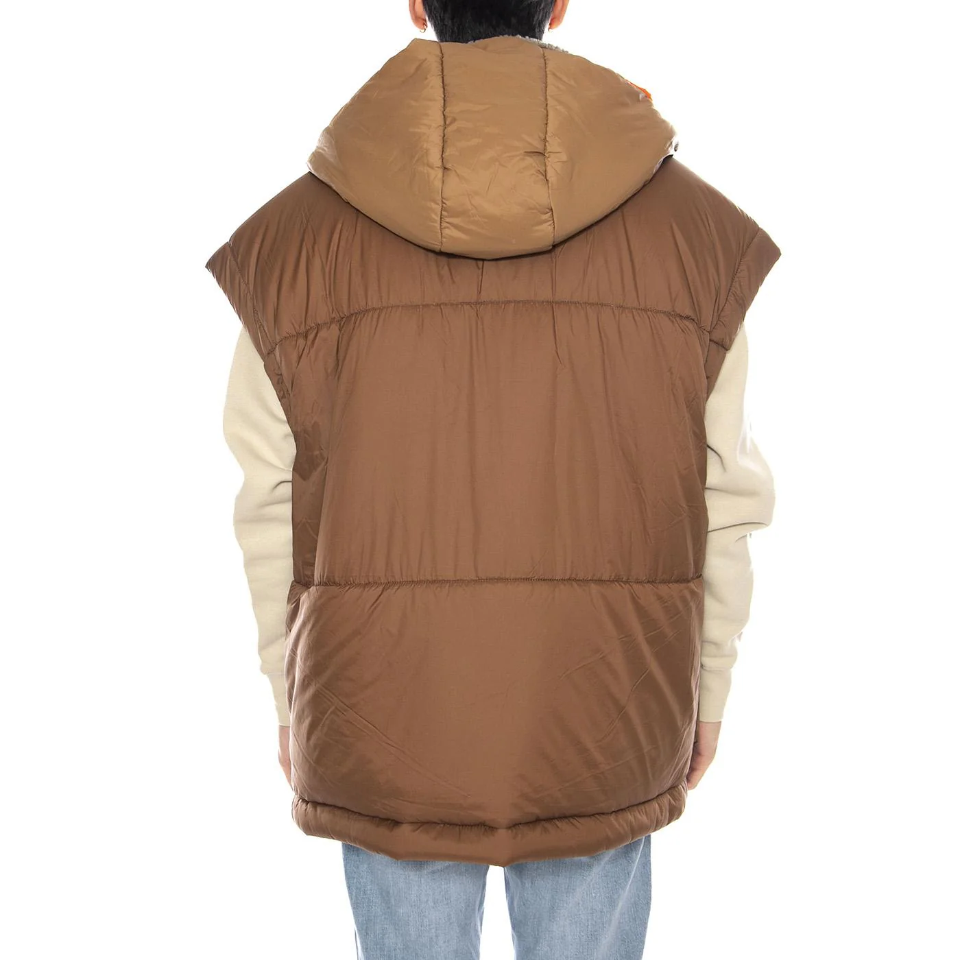 Kristian Conv Puffer Coat -- Giacca Uomo Pecan/Moss Green Reversibile con Cappuccio Uomo UGG - Image 9