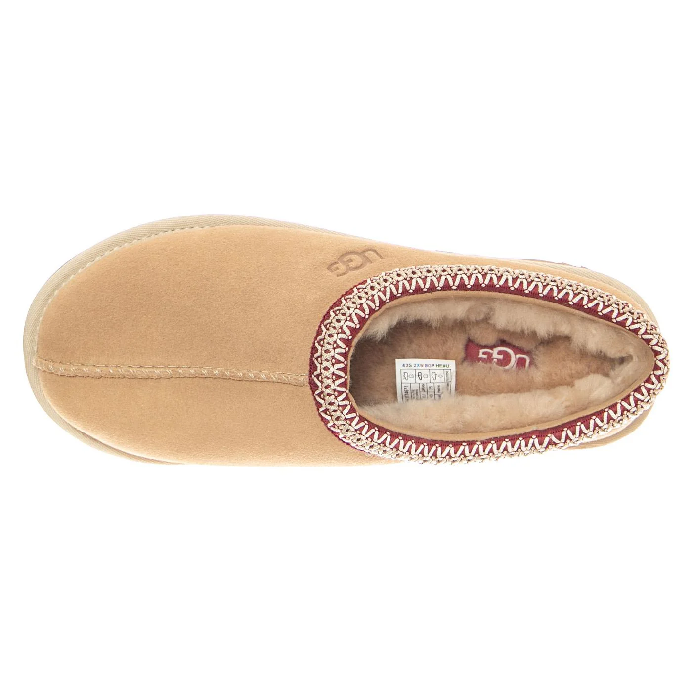 M Tasman II - Driftwood / Biking Red - Scarpe Uomo Beige Uomo UGG - Image 6