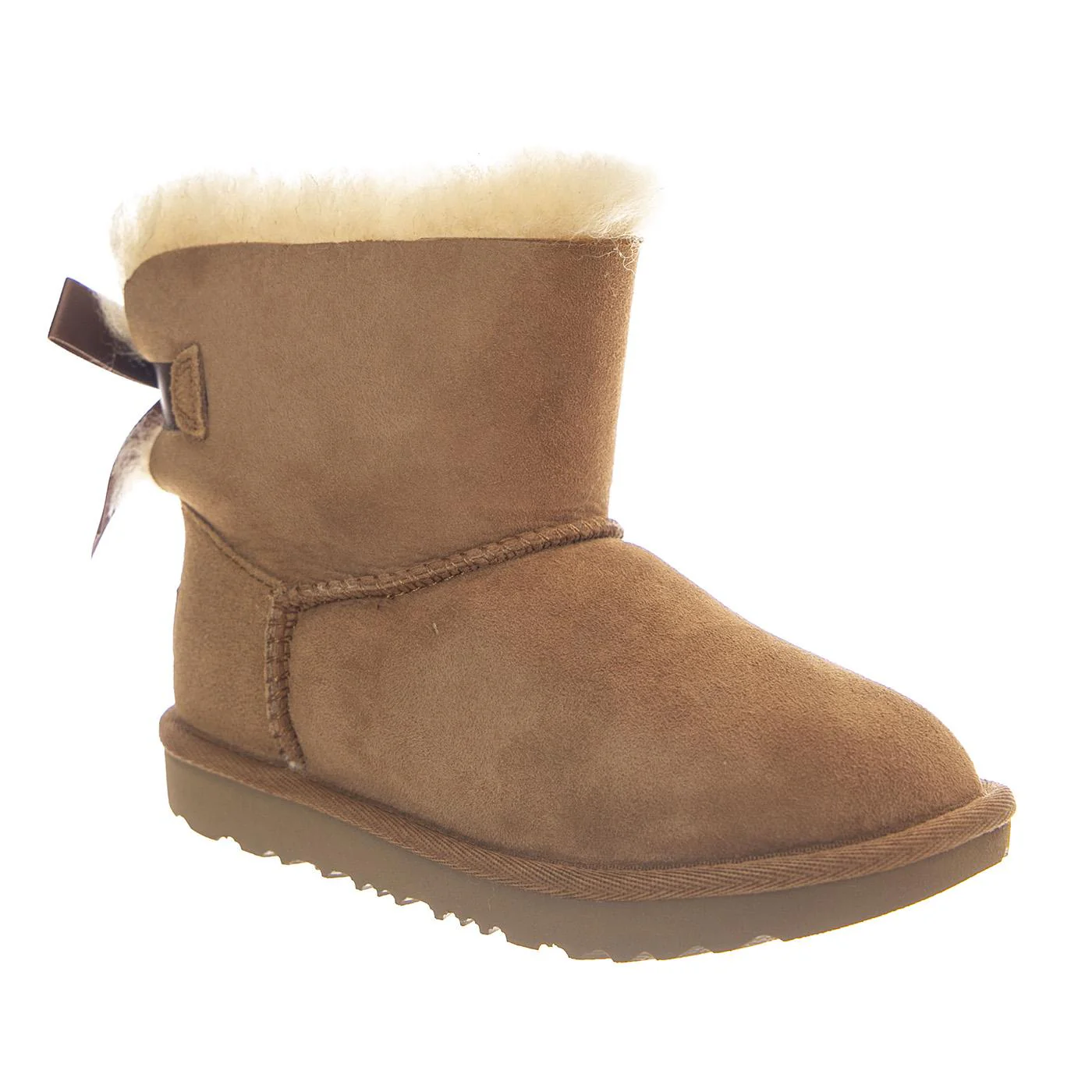 MINI BAILEY BOW II CHESTNUT - Stivaletti Bambino Marroni  Bambino UGG - Image 2