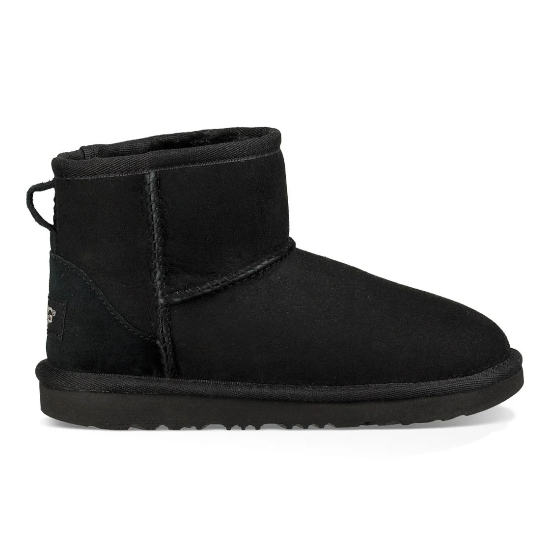 Mini Classic II Black - Stivaletti Bambino / Bambina Neri Bambino UGG