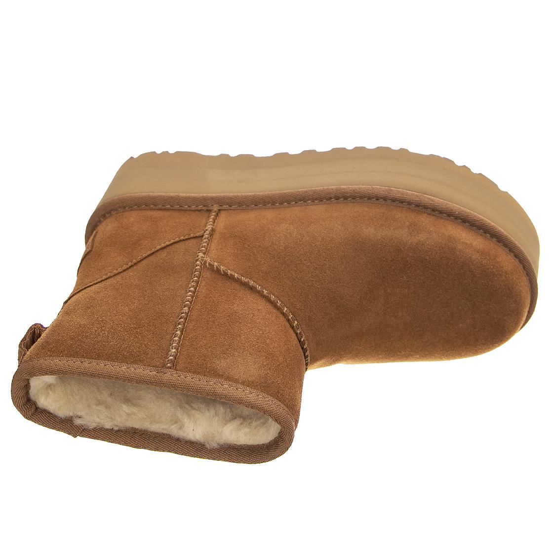 Mini Classic Platfrom - Stivali Donna Marroni / Chestnut  Donna UGG - Image 6