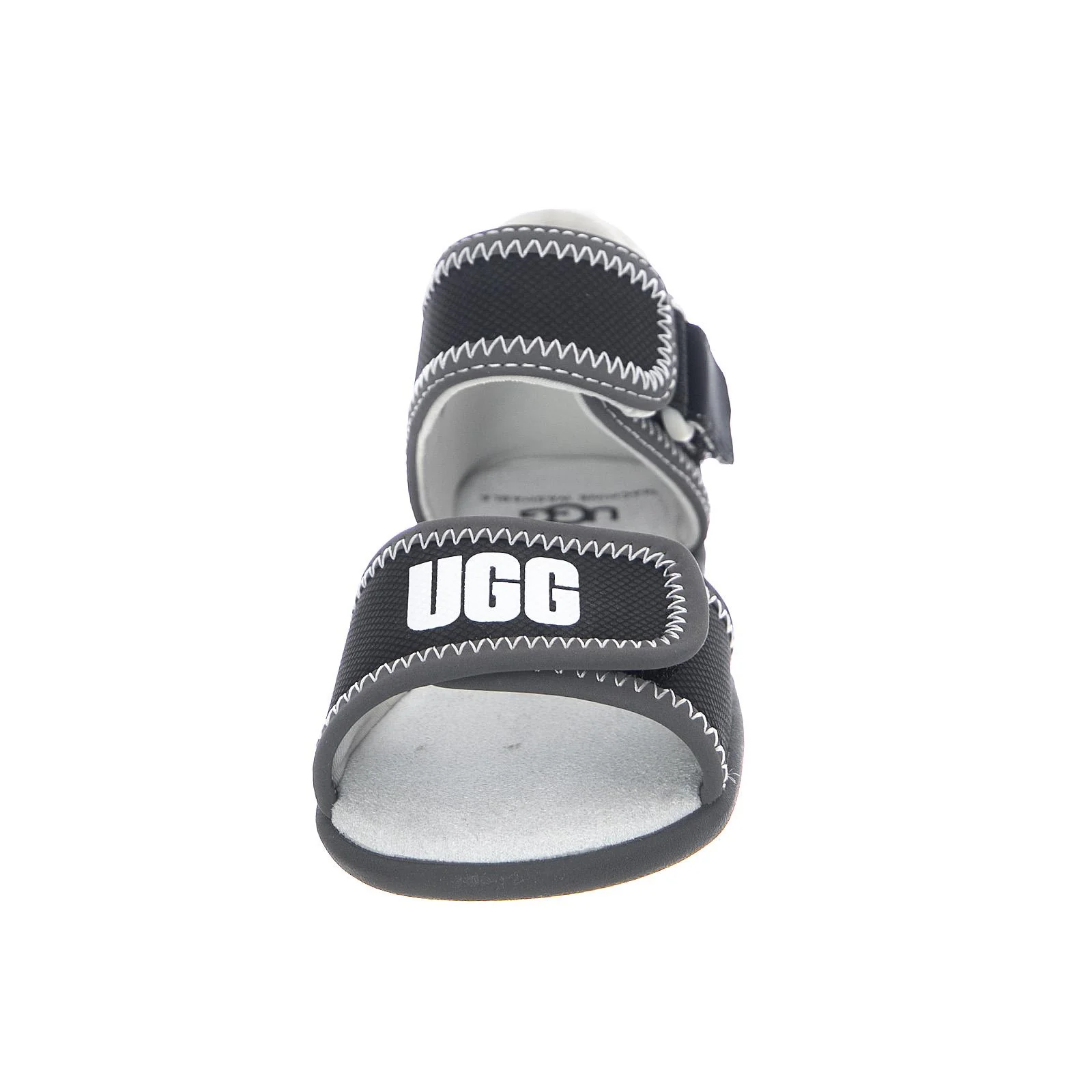 Delta Sandals - Black / White - Sandali Bambino / Bambina Neri / Bianchi Bambino UGG - Image 3