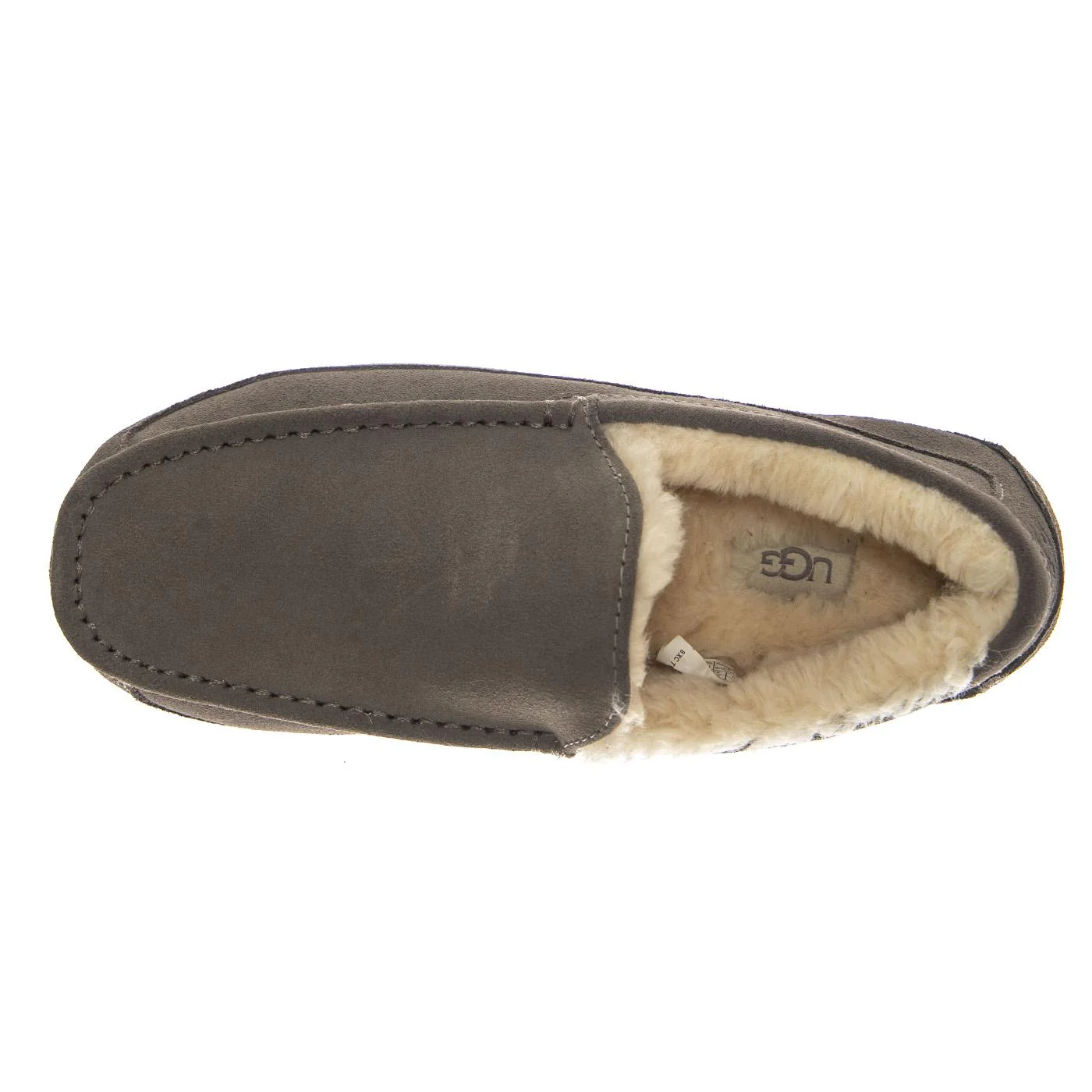 UGG M Ascot Grey - Mocassini Uomo in Pelle Scamosciata Grigi  Uomo UGG - Image 6