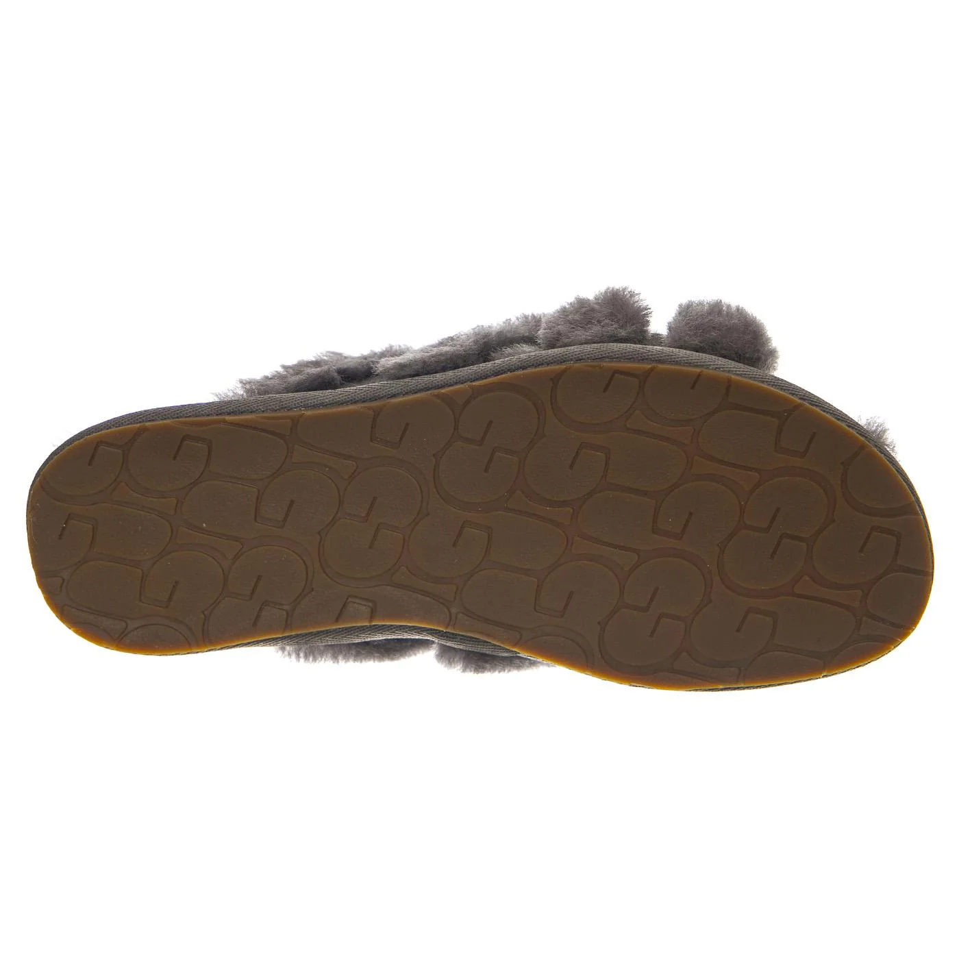 UGG W Scuffita Charcoal - Pantofole Donna in Pelle Scamosciata Grigia  Donna UGG - Image 5