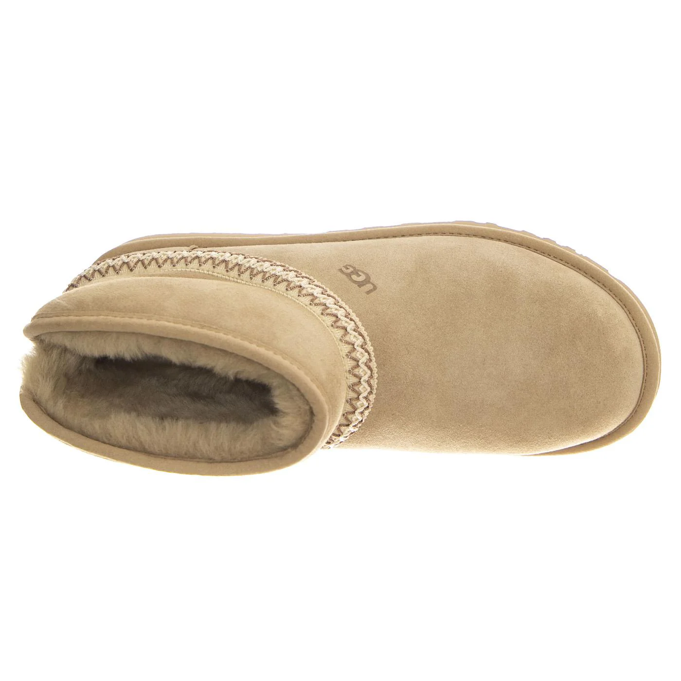 W Classic Mini Crescent Mustard Seed - Stivali Donna Beige  Donna UGG - Image 7