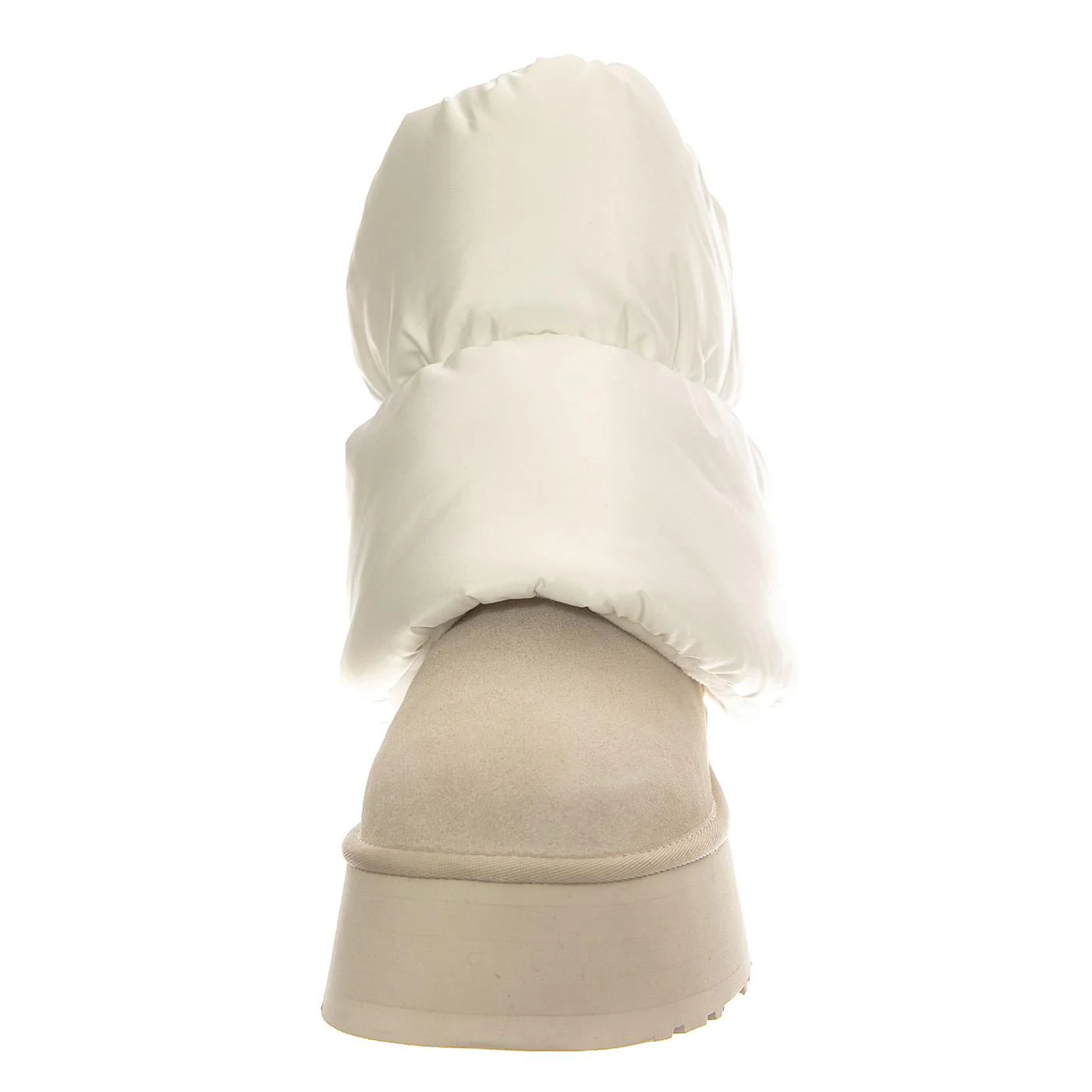 W Classic Mini Dipper Puffer White / Ceramic - Stivali Donna Bianchi Donna UGG - Image 4