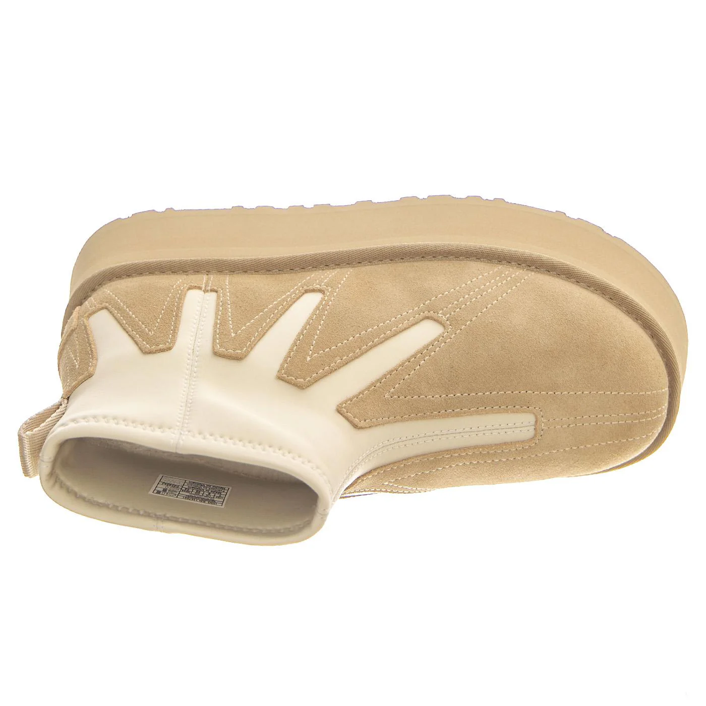 W Classic Mini Dipper Sunwave Mustard Seed - Stivaletti Donna Beige Donna UGG - Image 6
