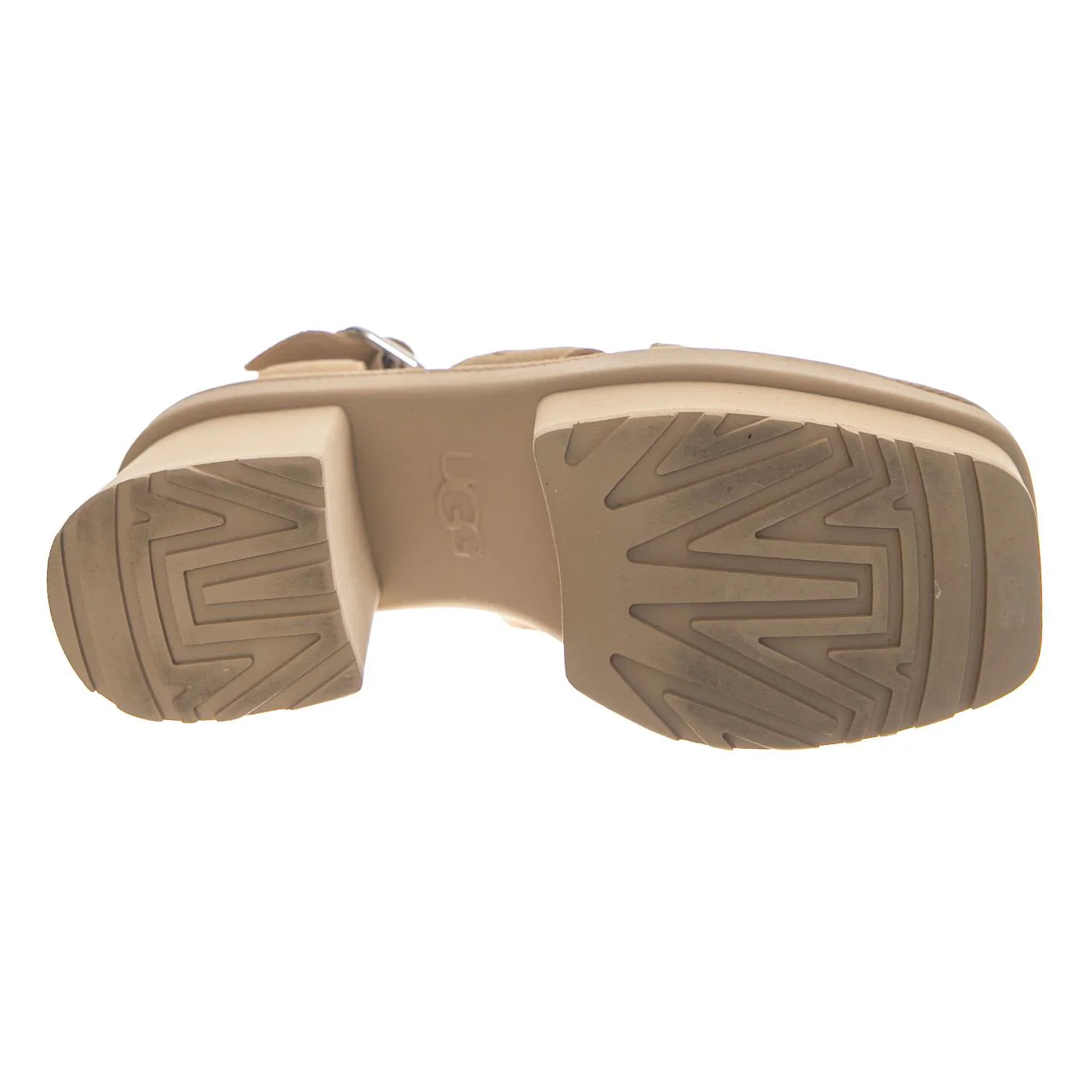 W NEW HEIGHTS PLATFORM T-STRAP MUSTARD SEED - Sandali Donna Beige Donna UGG - Image 5