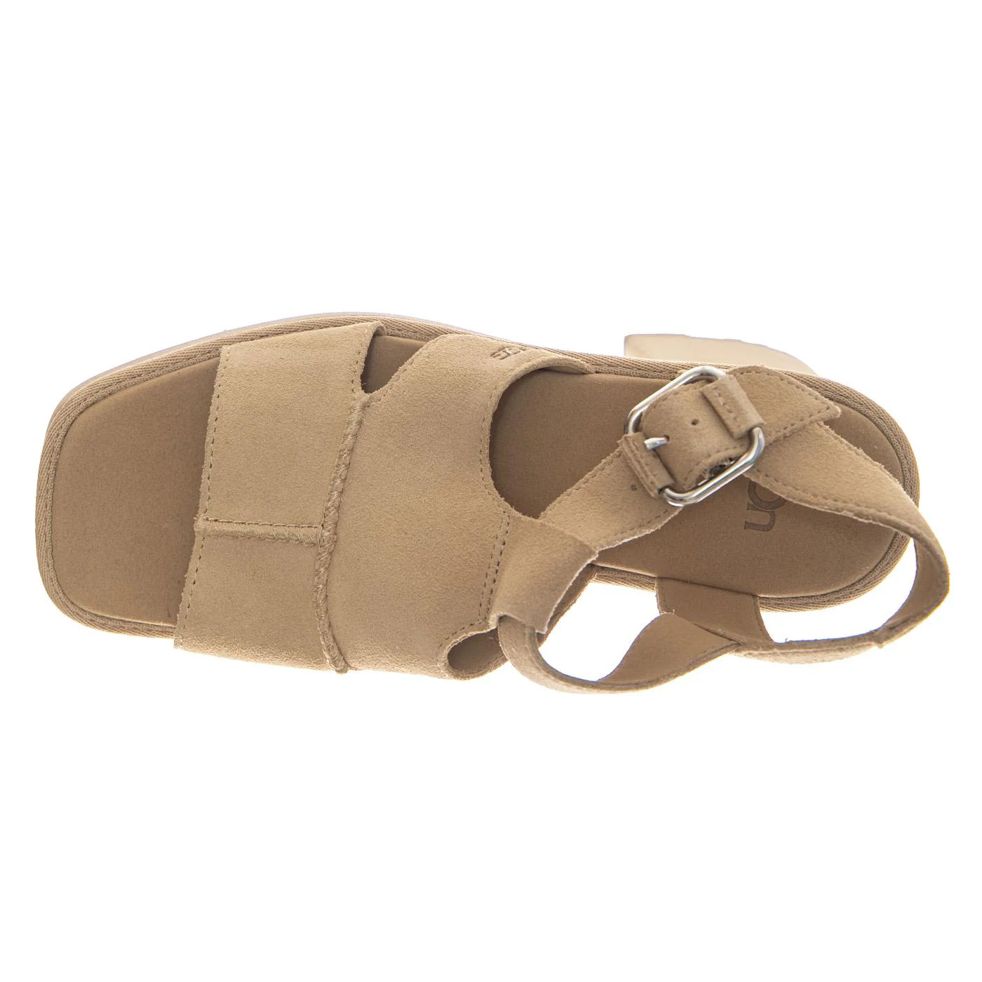 W NEW HEIGHTS PLATFORM T-STRAP MUSTARD SEED - Sandali Donna Beige Donna UGG - Image 6