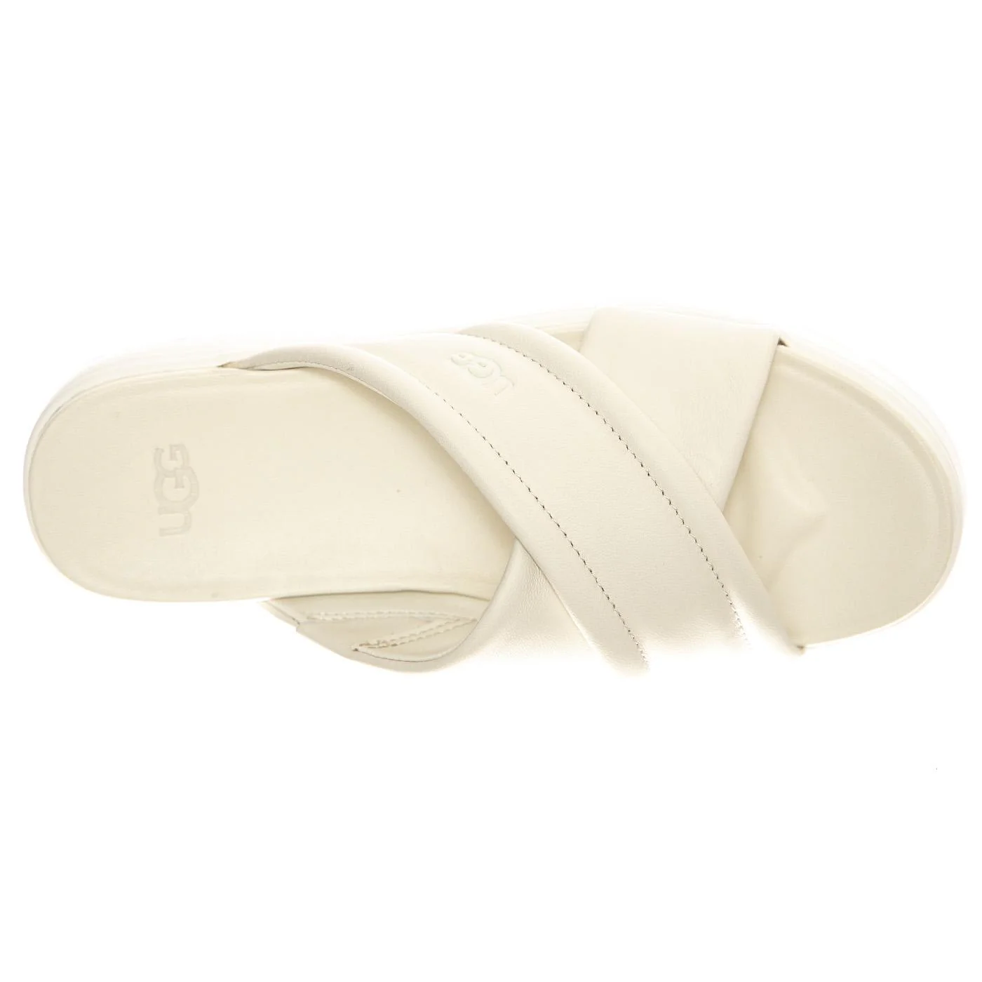 Zayne Crossband Jasmine Leather - Sandali Donna Bianchi  Donna UGG - Image 6