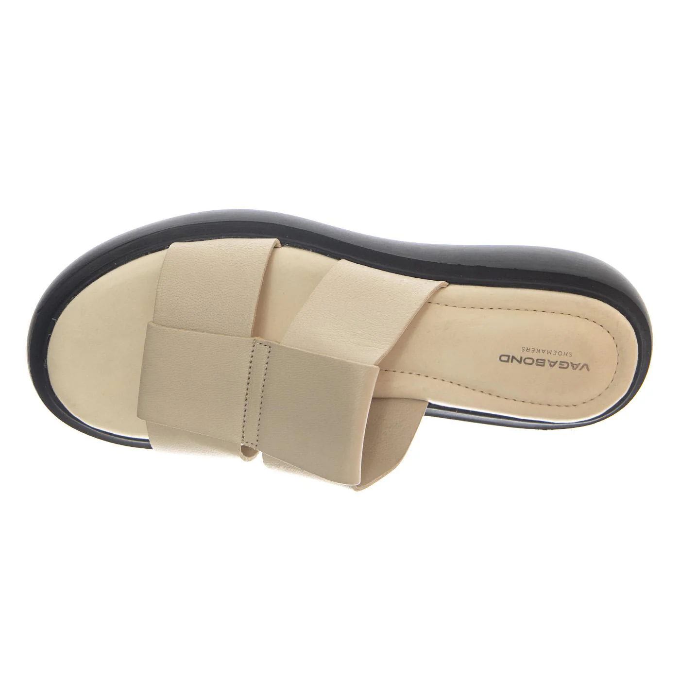 BLENDA OFF WHITE GOAT LEATHER - Sandali Donna Beige Donna VAGABOND - Image 6