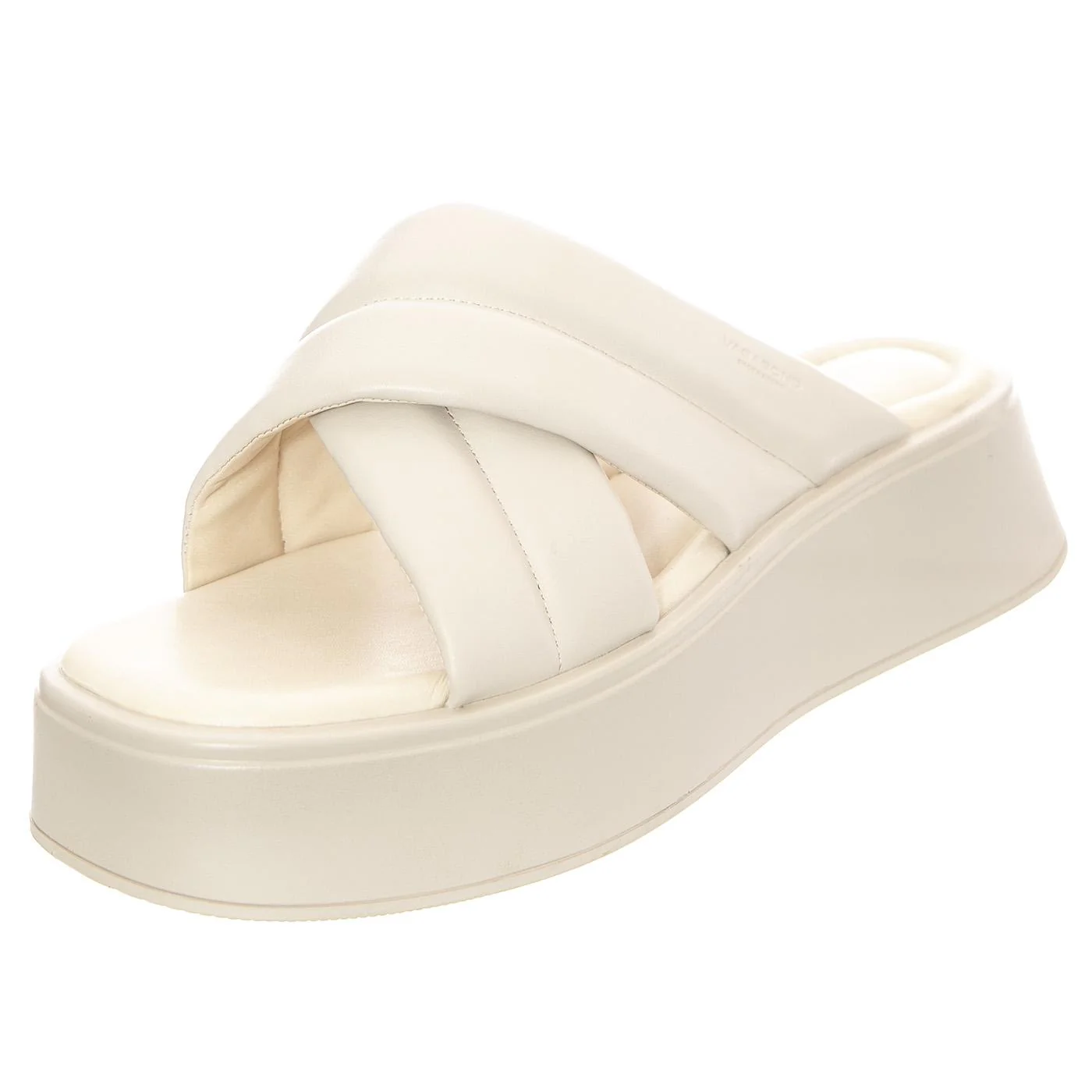 W' Courtney Off White Cow Leather - Sandali Donna Bianchi Donna VAGABOND