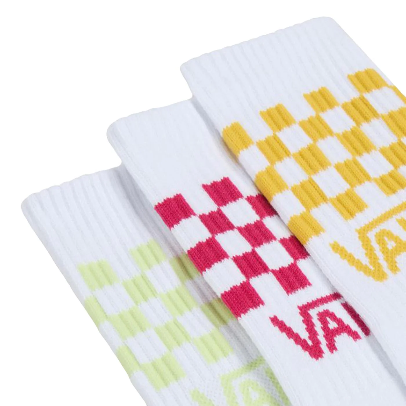 Classic Check Crew Cherries Jubilee - Seta da Tre Paia di Calzini Uomo Bianchi ACCESSORI VANS - Image 2