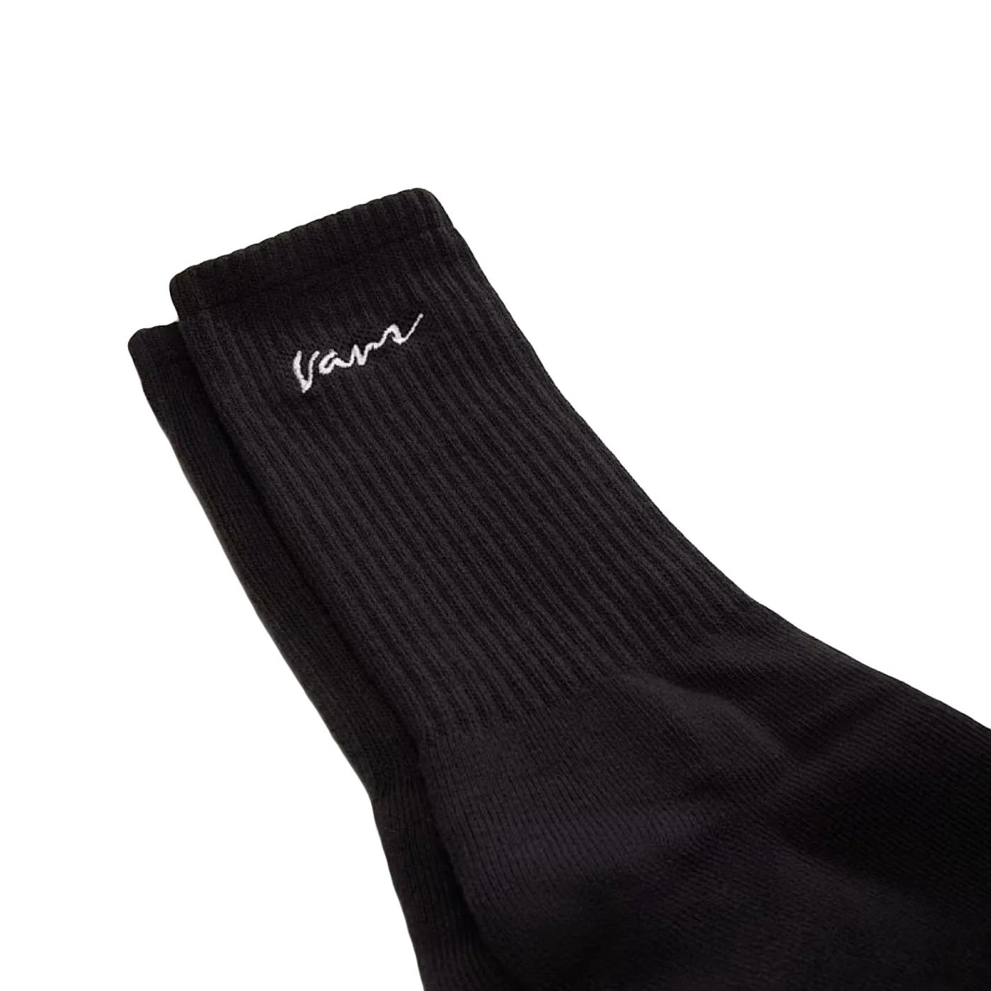Classic Script Crew - Calzini Neri ACCESSORI VANS - Image 2