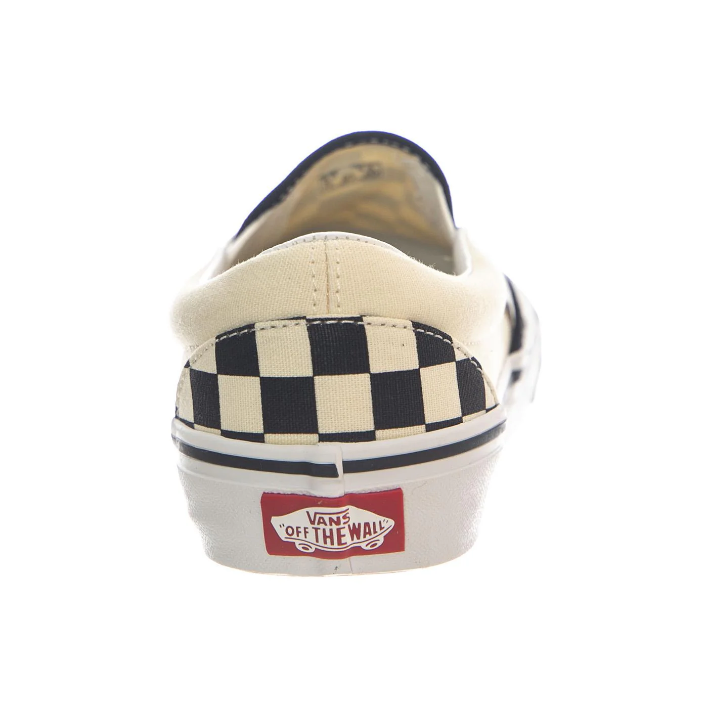 CLASSIC SLIP-ON BLACK / WHITE CHECKER - Scarpe Basse Uomo / Donna Nere / Bianche  Uomo VANS - Image 4
