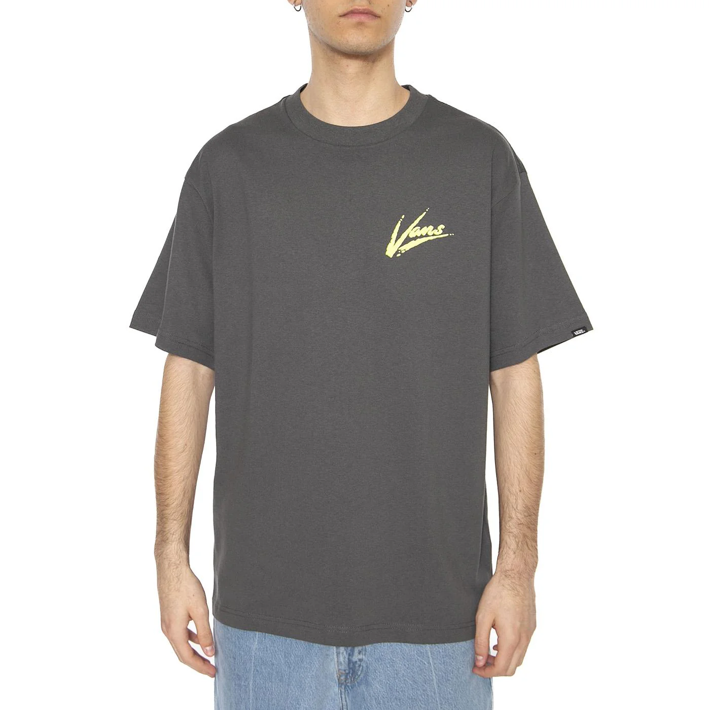 DETTORI LOOSE SS Asphalt/Shadow Lime Uomo VANS - Image 2