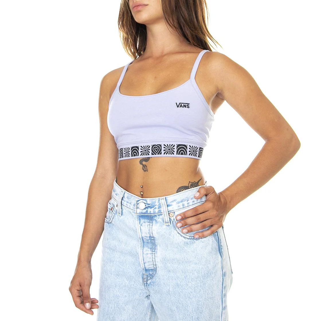 Divine Energy Bralette - Top Donna Viola / Languid Lavender Donna VANS