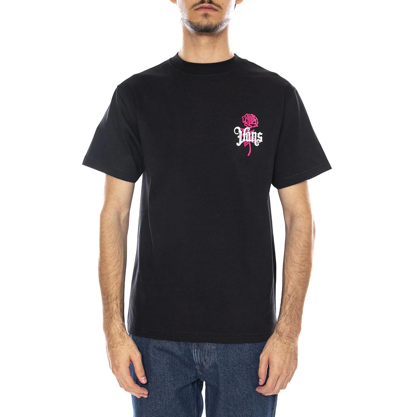 Grown From The Ground Up SS Black Tee - Maglietta Girocollo Uomo Nera Uomo VANS - Image 2