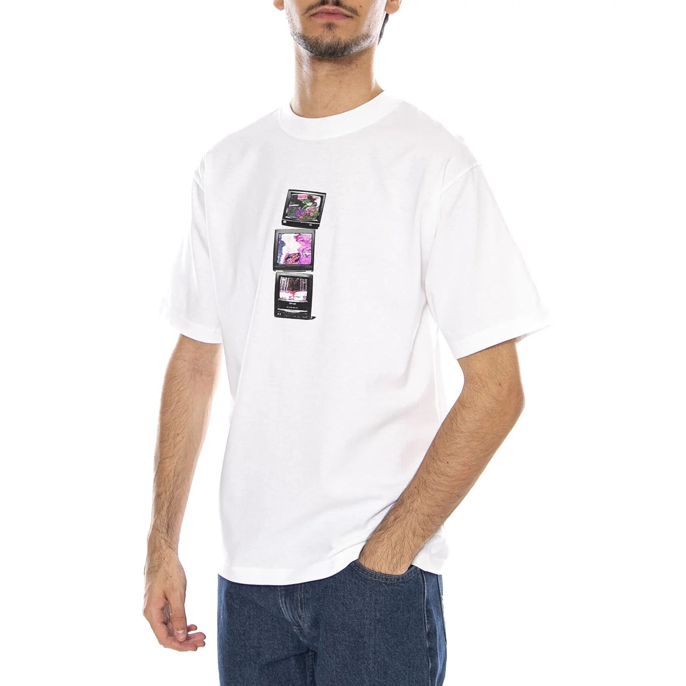 Grown From The Ground Up SS White Tee - Maglietta Girocollo Uomo Bianca  Uomo VANS